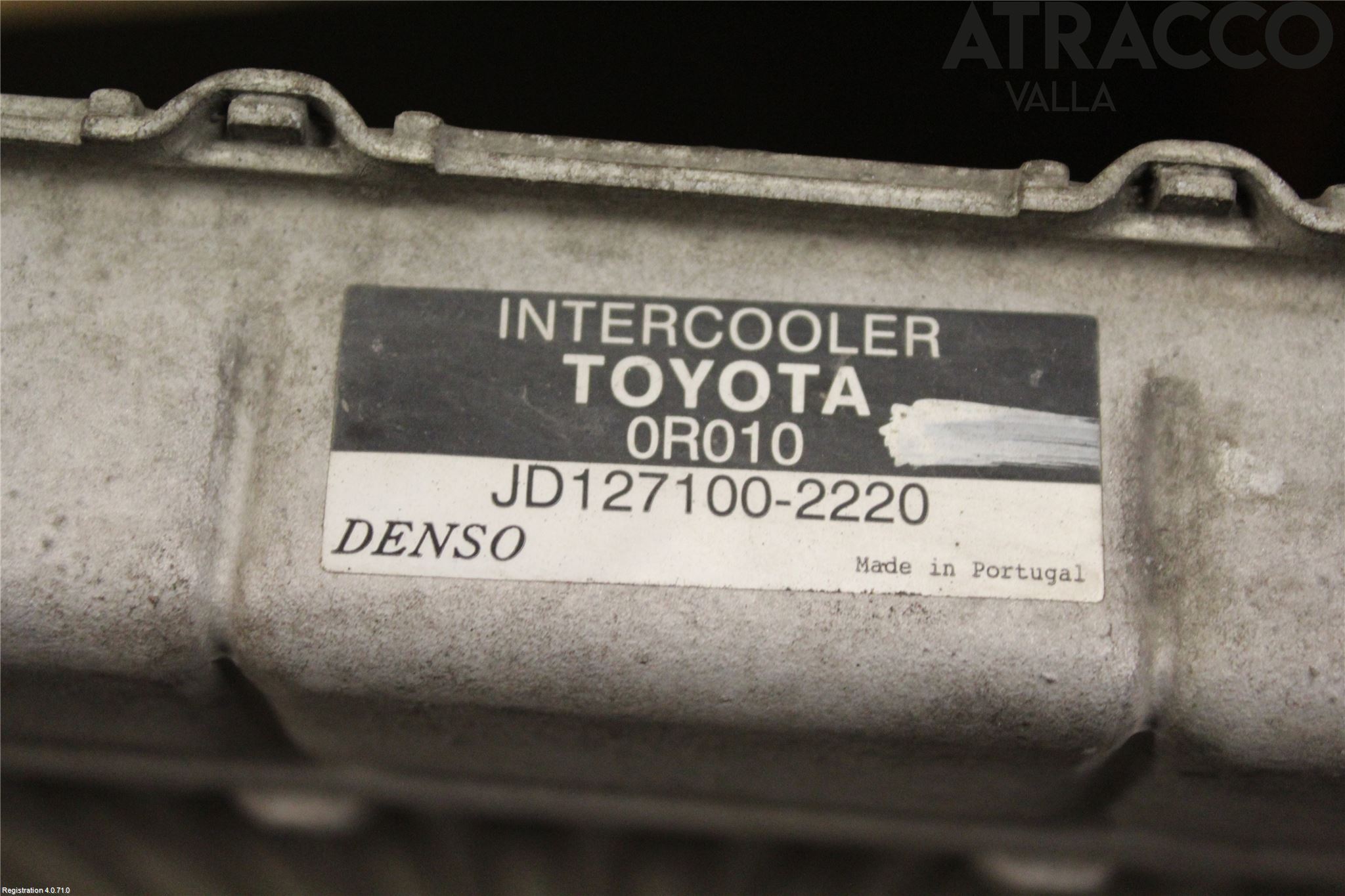 Toyota COROLLA VERSO 04-07 Laddluft-Intercooler Kyl