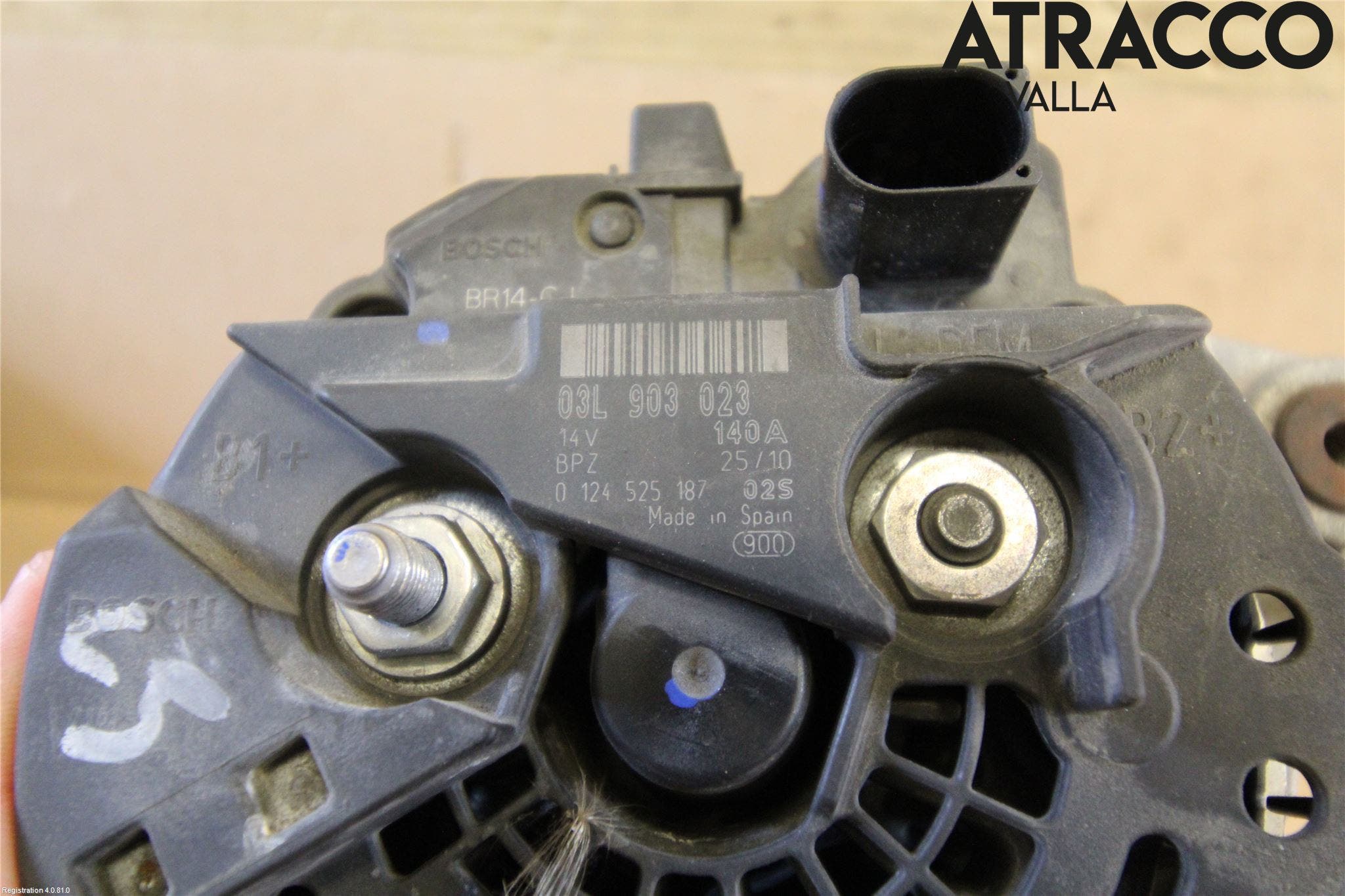 Volkswagen VW GOLF VI 09-13 Generator