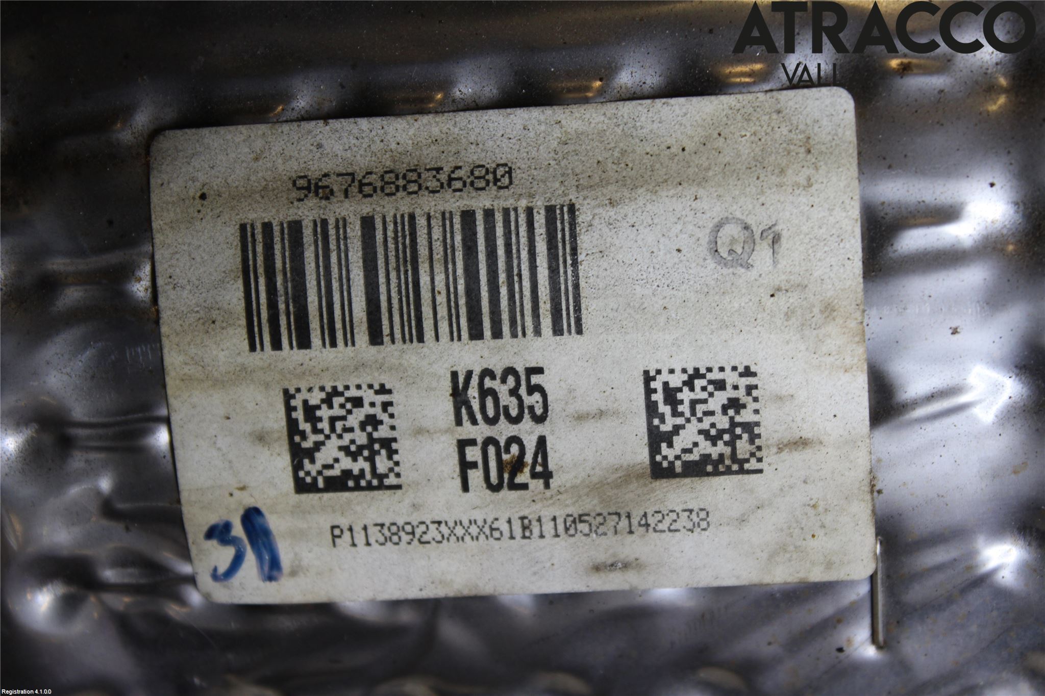 Peugeot 308 08-13 Avgas Partikelfilter