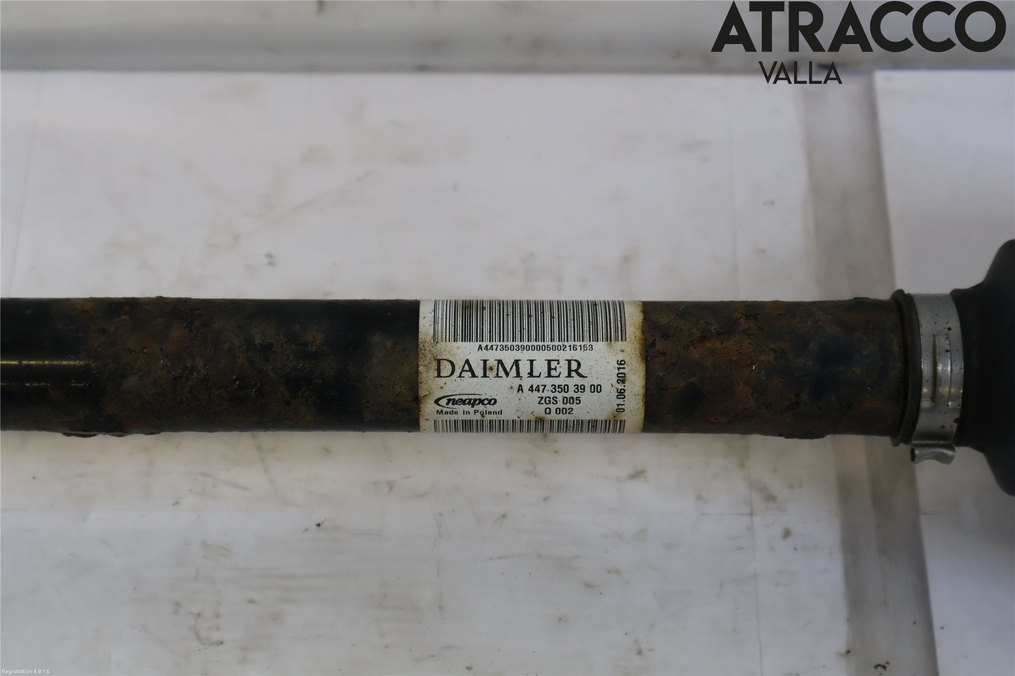 Mercedes-Benz MB VITO/V-KLASS (W640,W447,W448) 14- Drivaxel Bak Vänster