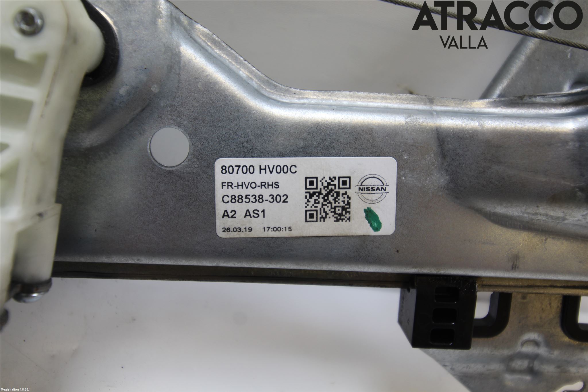 Nissan QASHQAI 17-21 Fönsterhiss El Kompl
