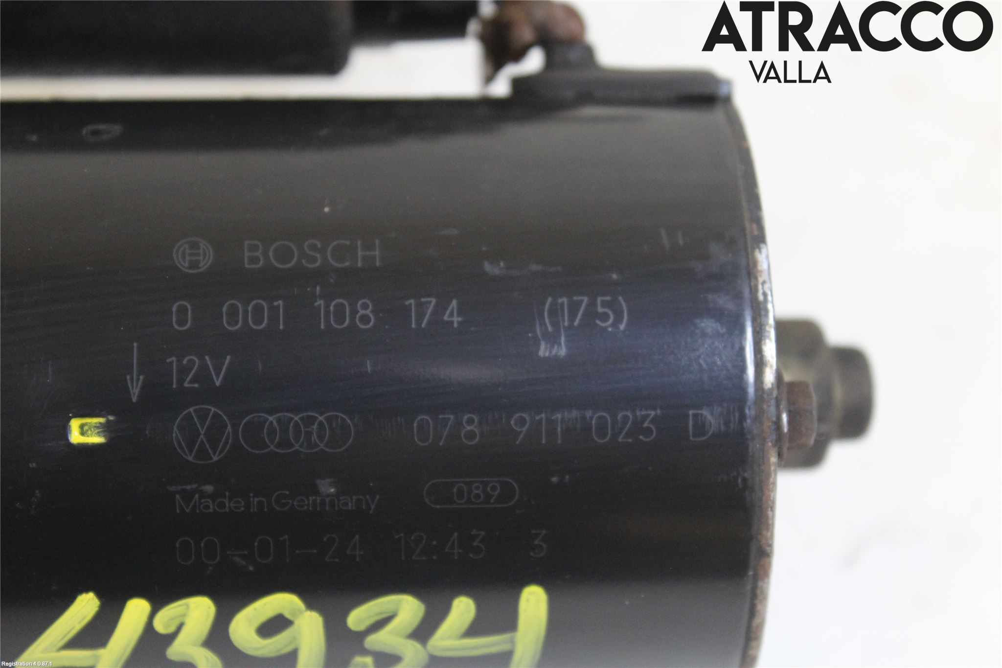 Audi A6/S6     97-05 Startmotor