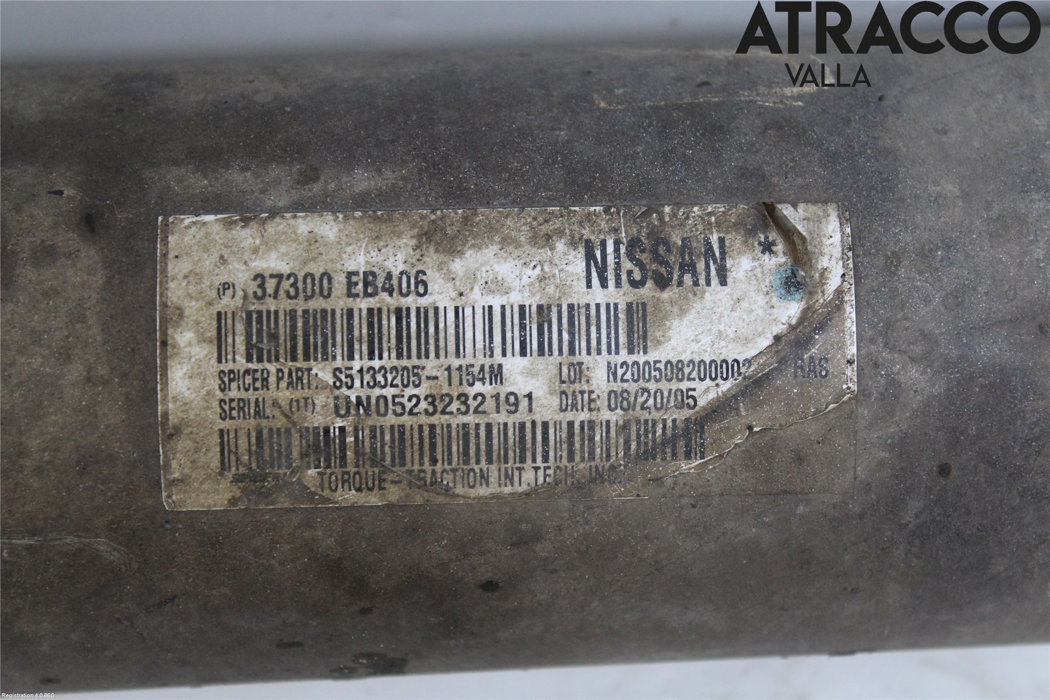 Nissan NAVARA 05-16 Mellanaxel Komp