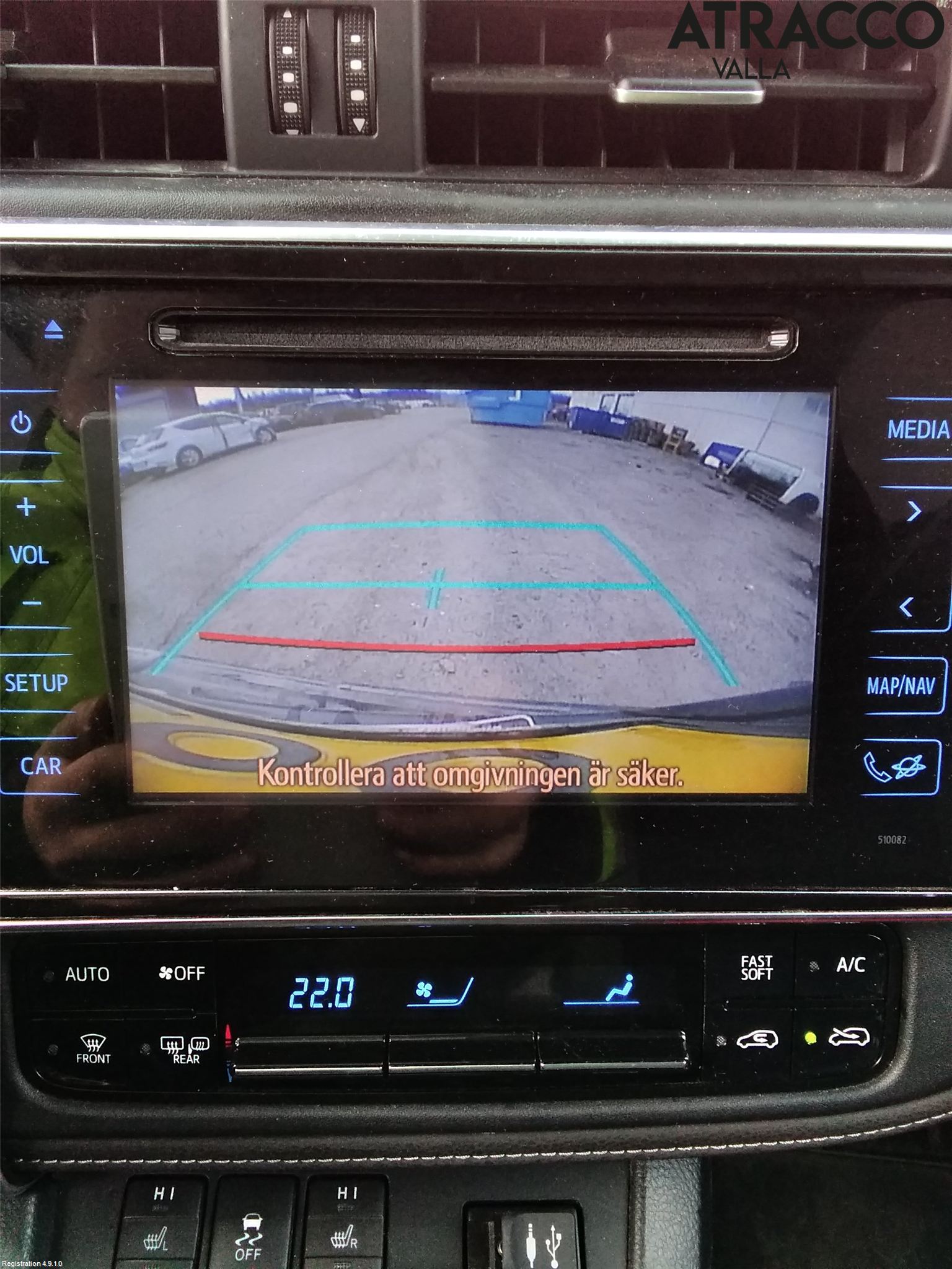 Toyota AURIS 13-19 Ac Styrenhet Ac Manöveren