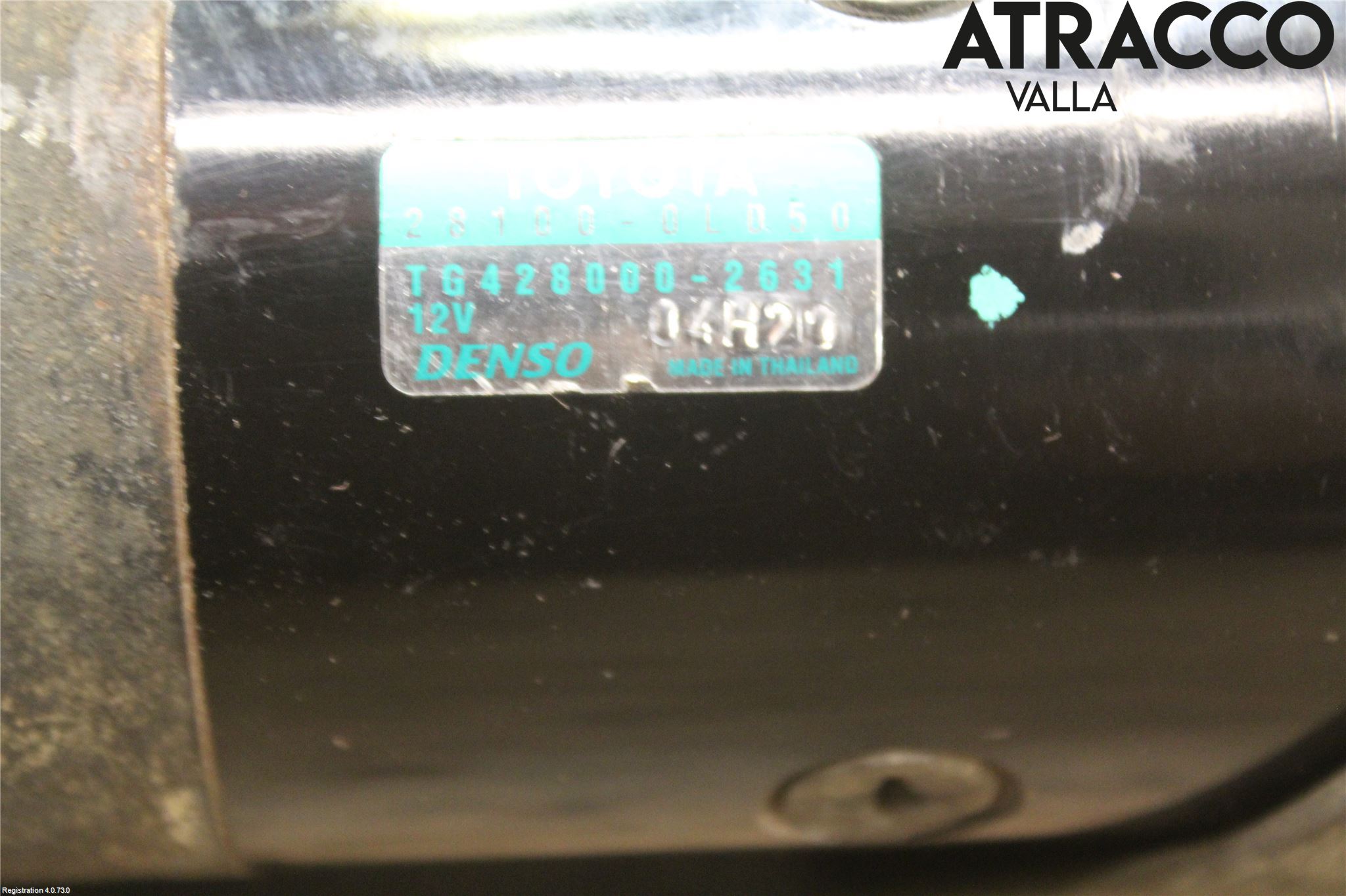 Toyota HILUX 05-16 Startmotor Diesel