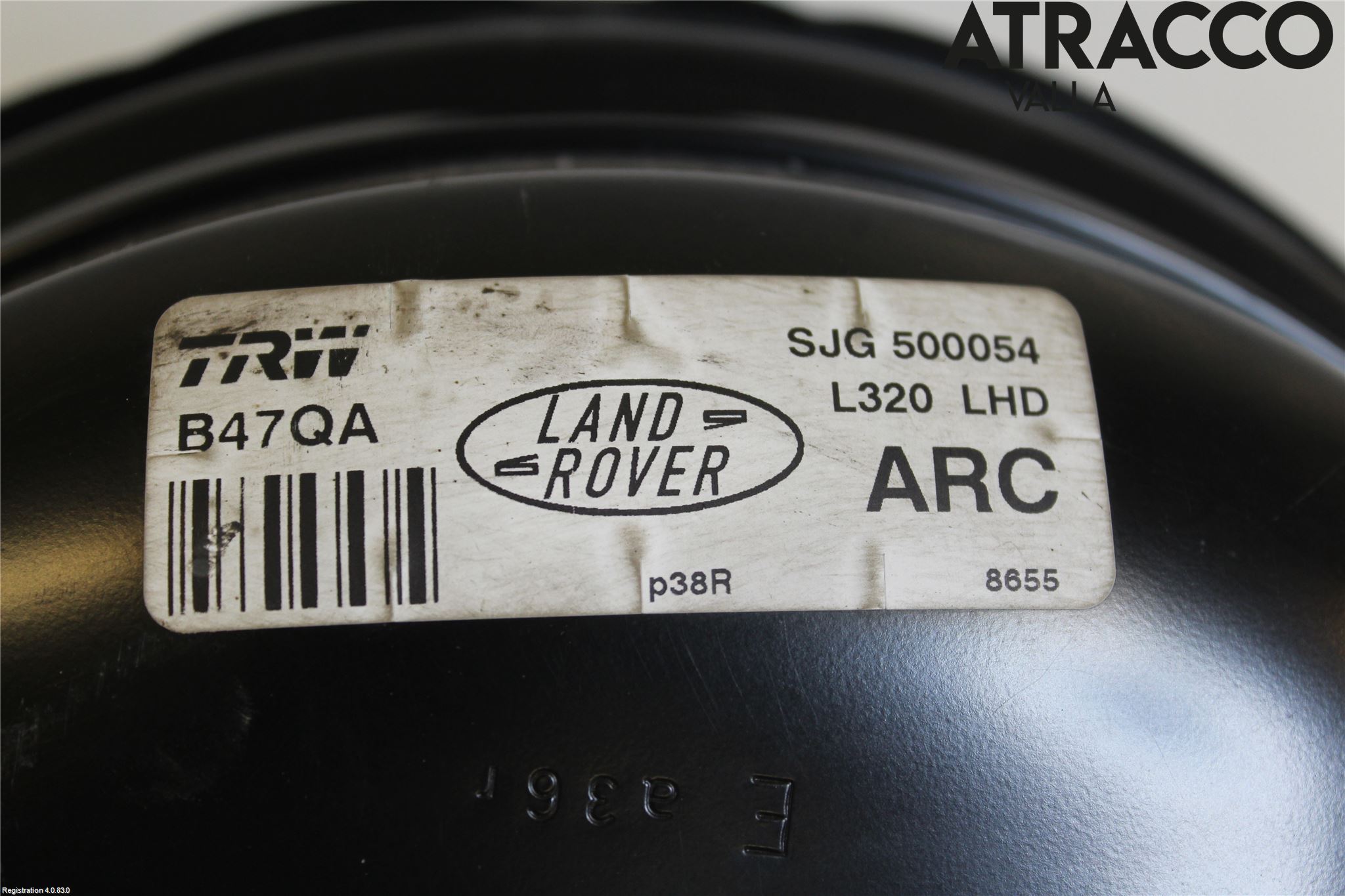 Landrover RANGE ROVER SPORT (L320) 05-09 Bromsservo