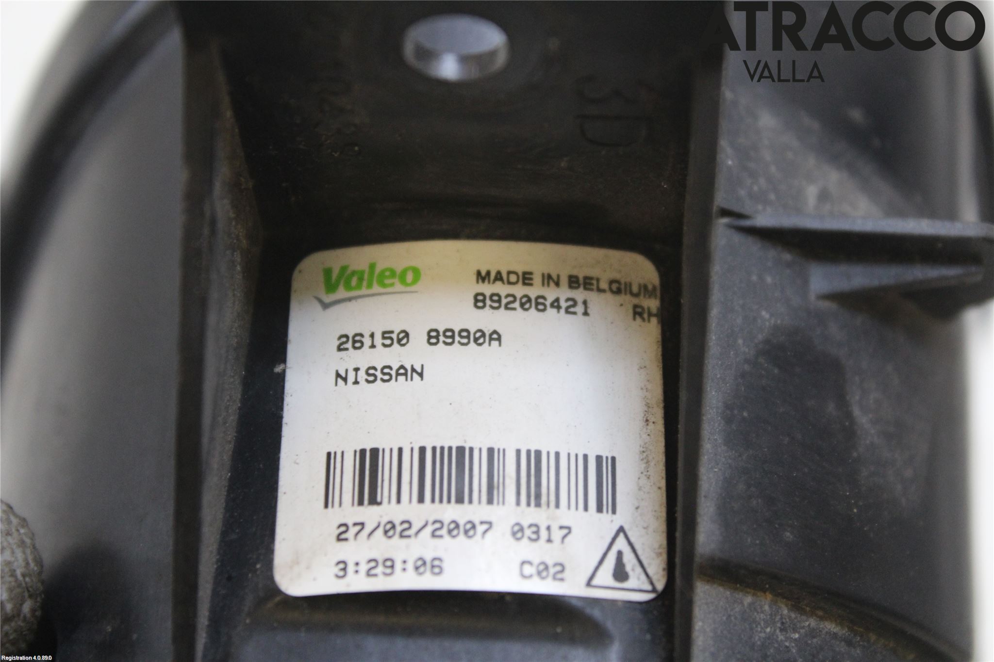 Nissan MICRA 08-10 Dimljus-Varselljus Fram