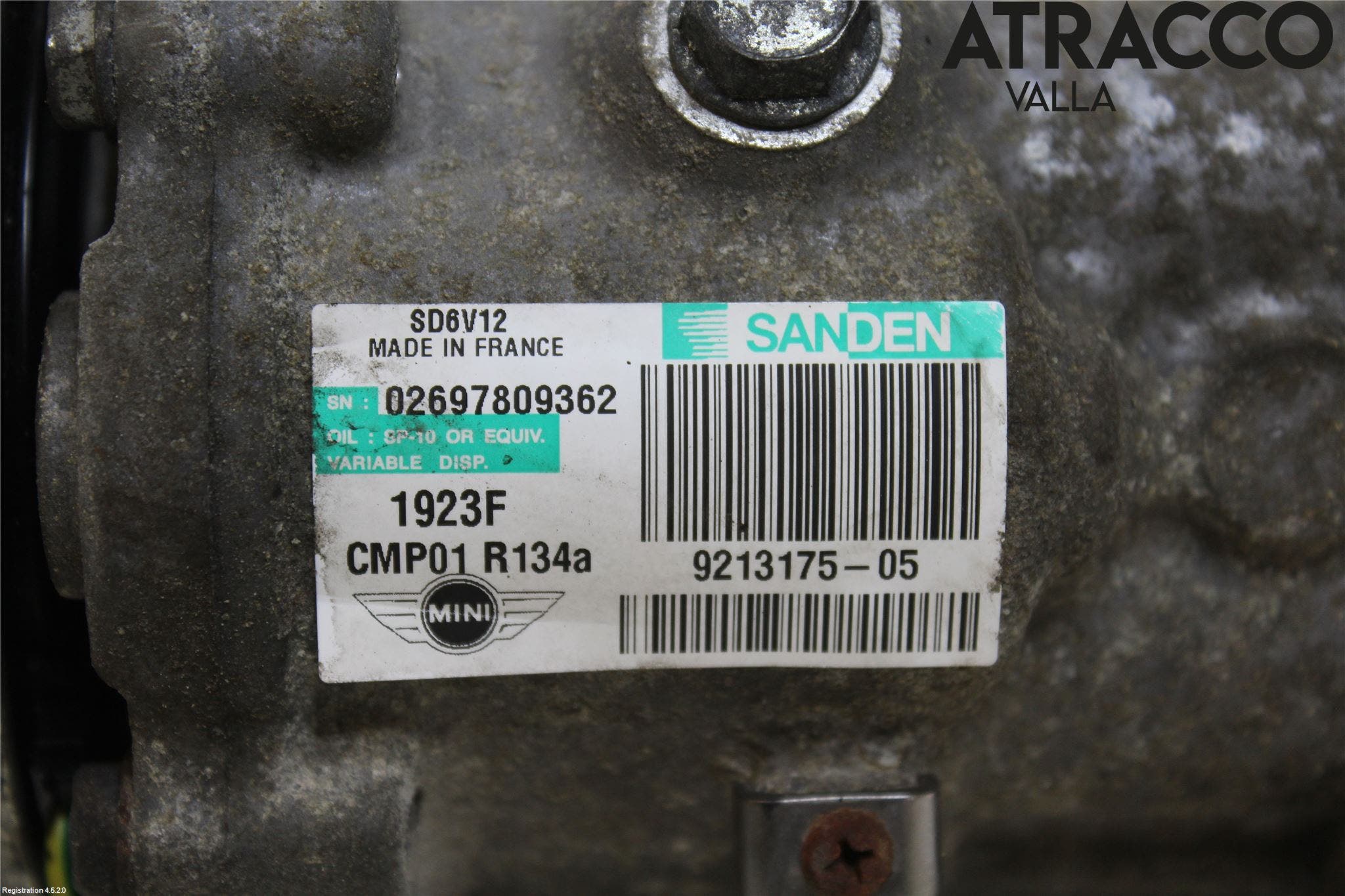 Mini CLUBMAN R55 06-14 Ac Kompressor