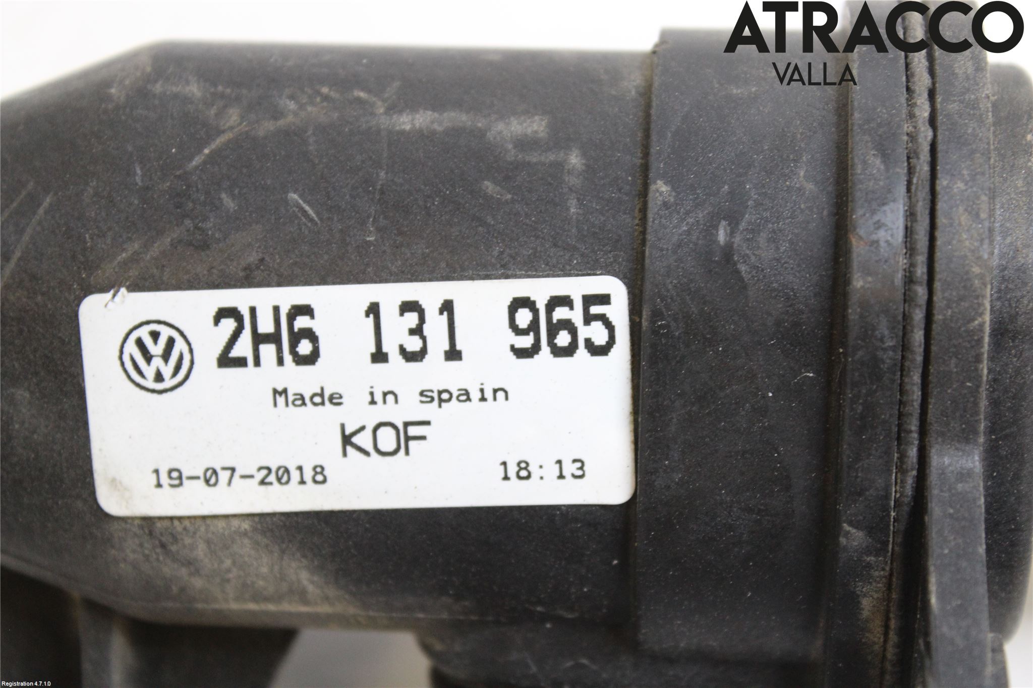 Volkswagen VW AMAROK 2H 10-22 Bränslepåfyllnrör-Slang