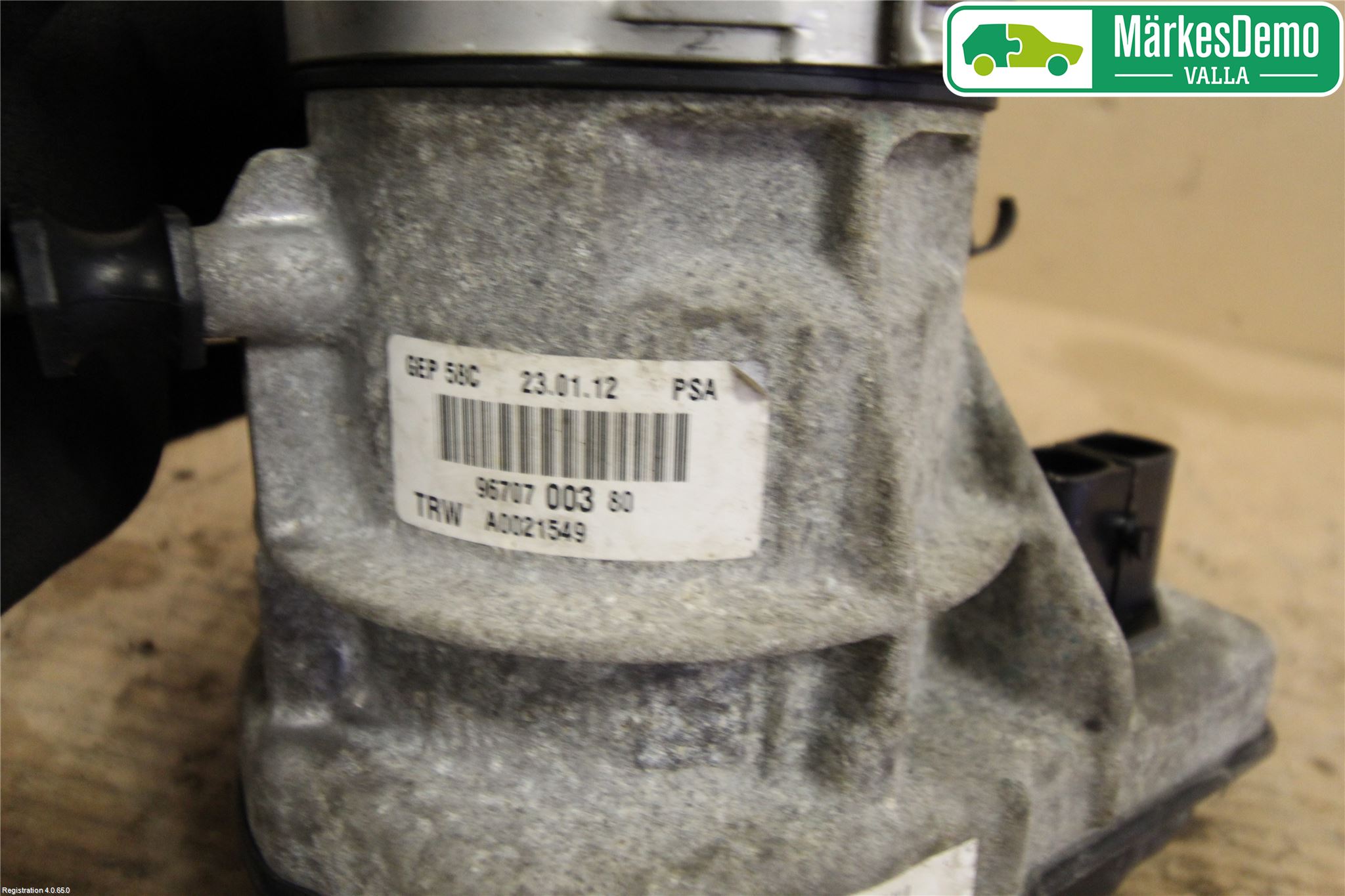 Peugeot 308 08-13 Styrservo Pump Elektrisk