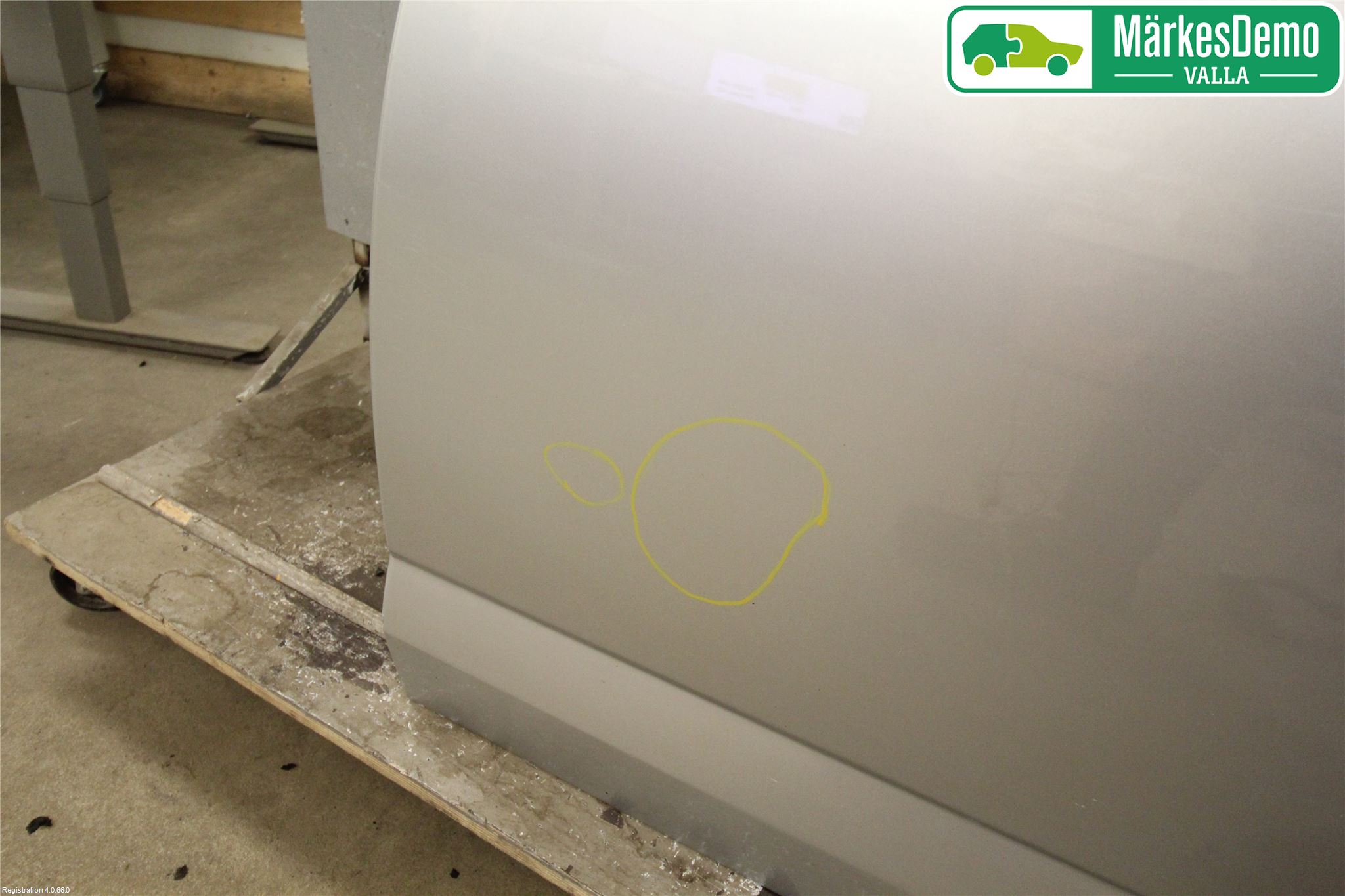 Skoda SUPERB 09-15 Dörr Bak Vänster