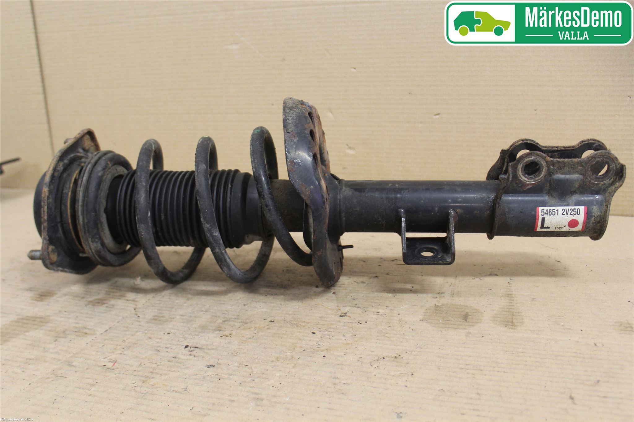 Hyundai VELOSTER 12-17 Fjäderben Fram Vänster