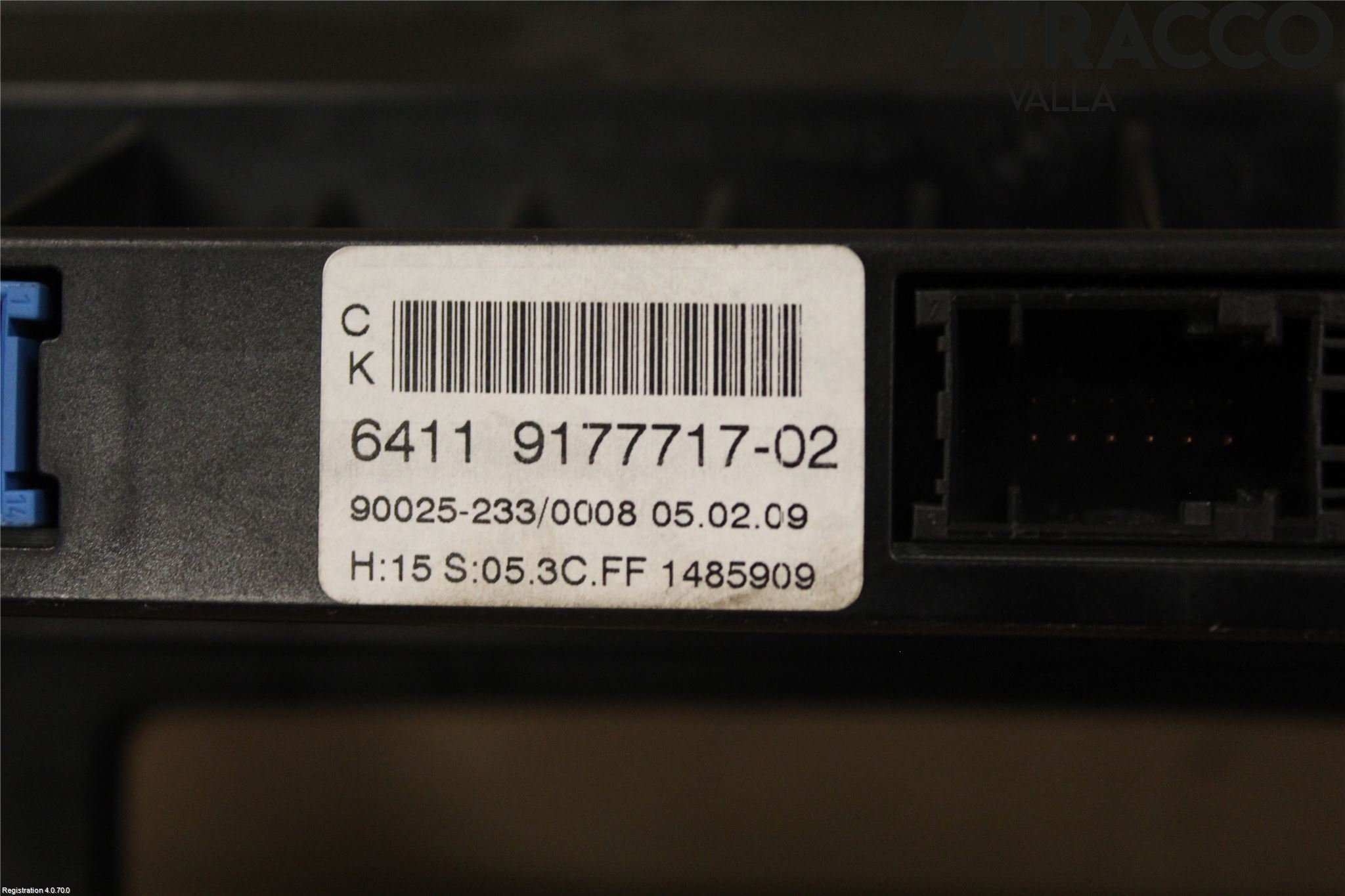 BMW 5 E60/61 Sed/Tou 02-10 Ac Styrenhet Ac Manöveren