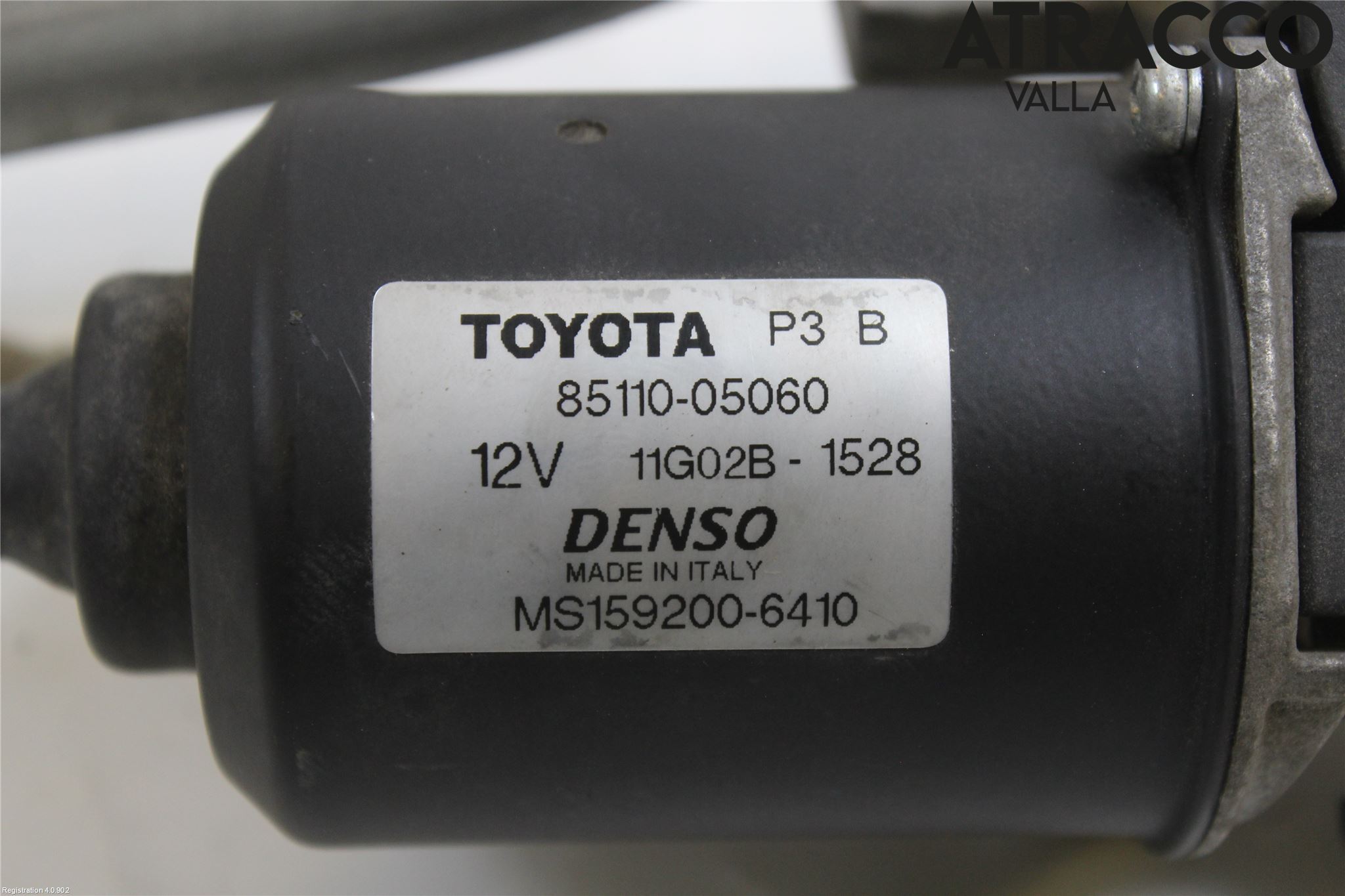 Toyota AVENSIS 03-06 Torkarmotor Vindruta