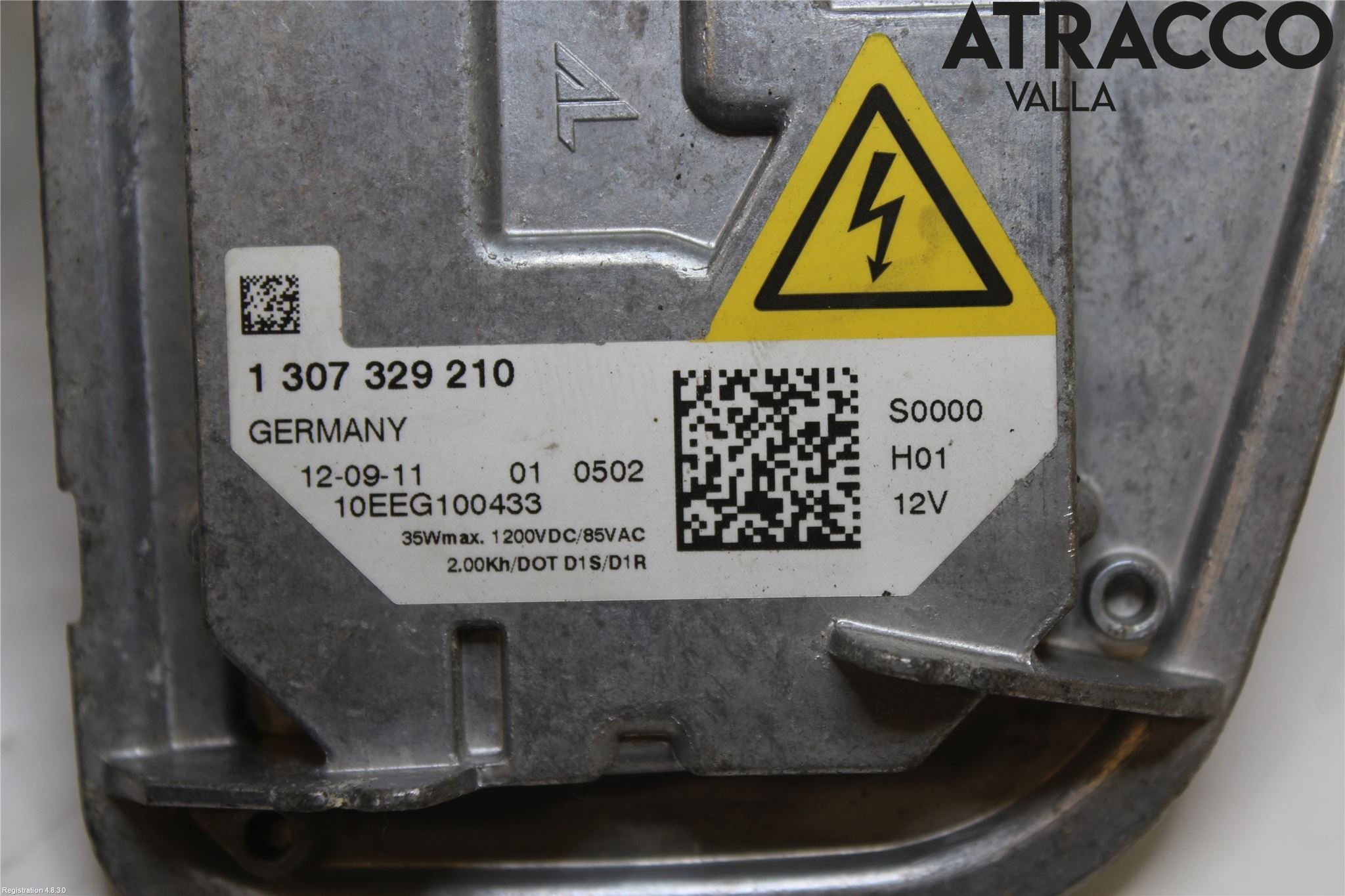 Volvo V50 08-12 Styrenhet Strålkastare