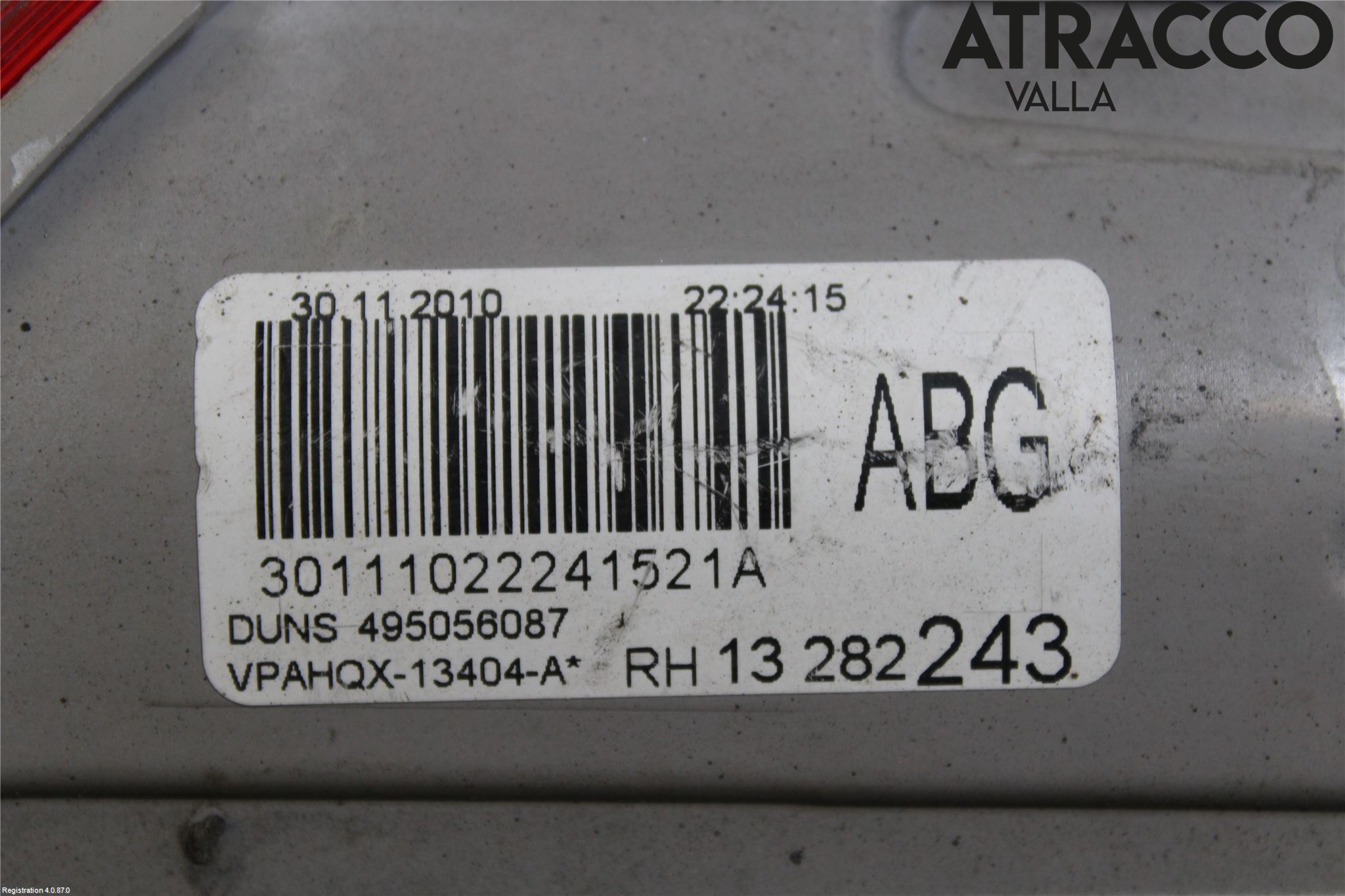 Opel ASTRA J 10-15 Bakljus Höger