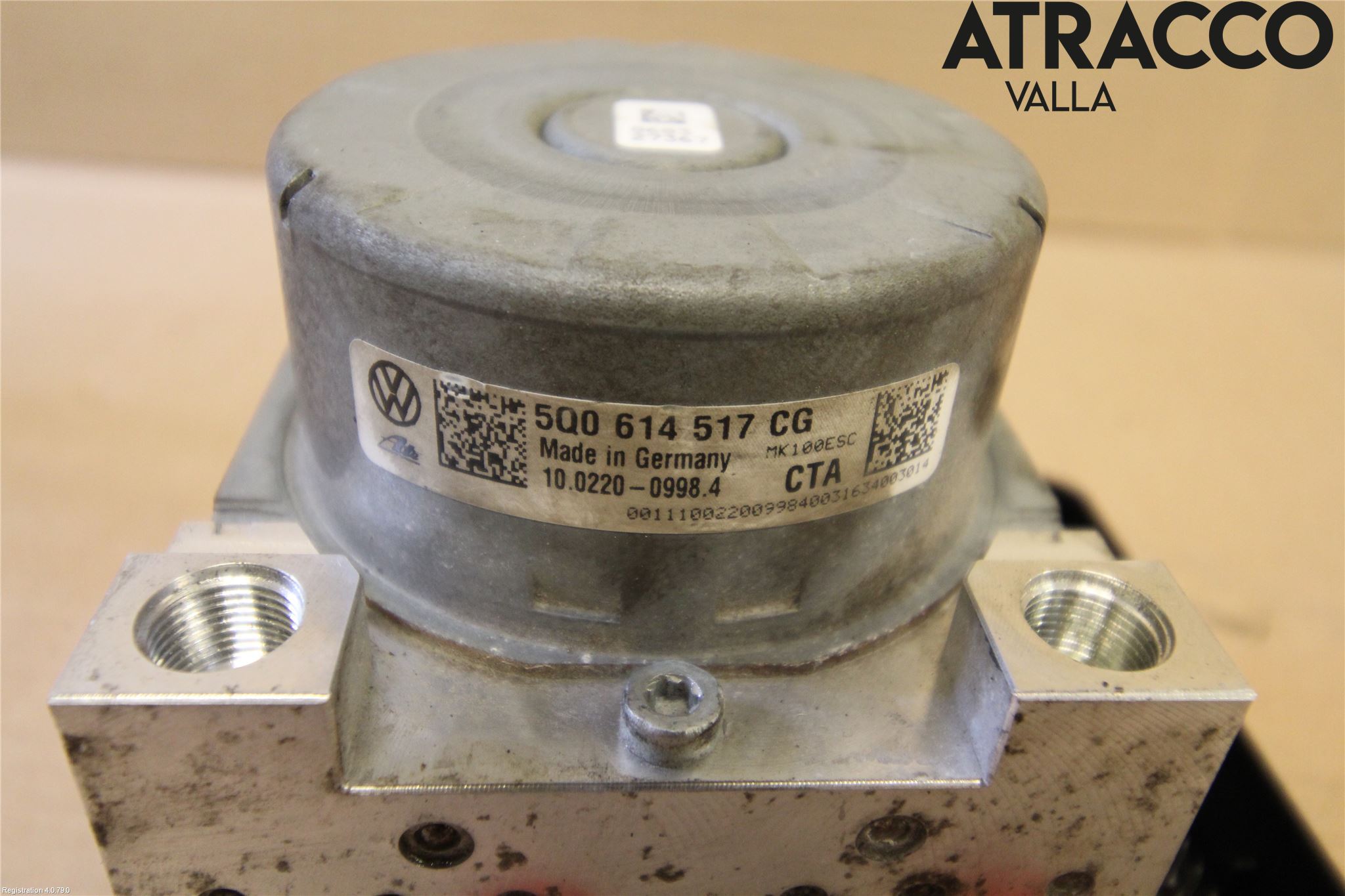 Volkswagen VW GOLF / E-GOLF VII 13-20 Abs Hydraulaggregat