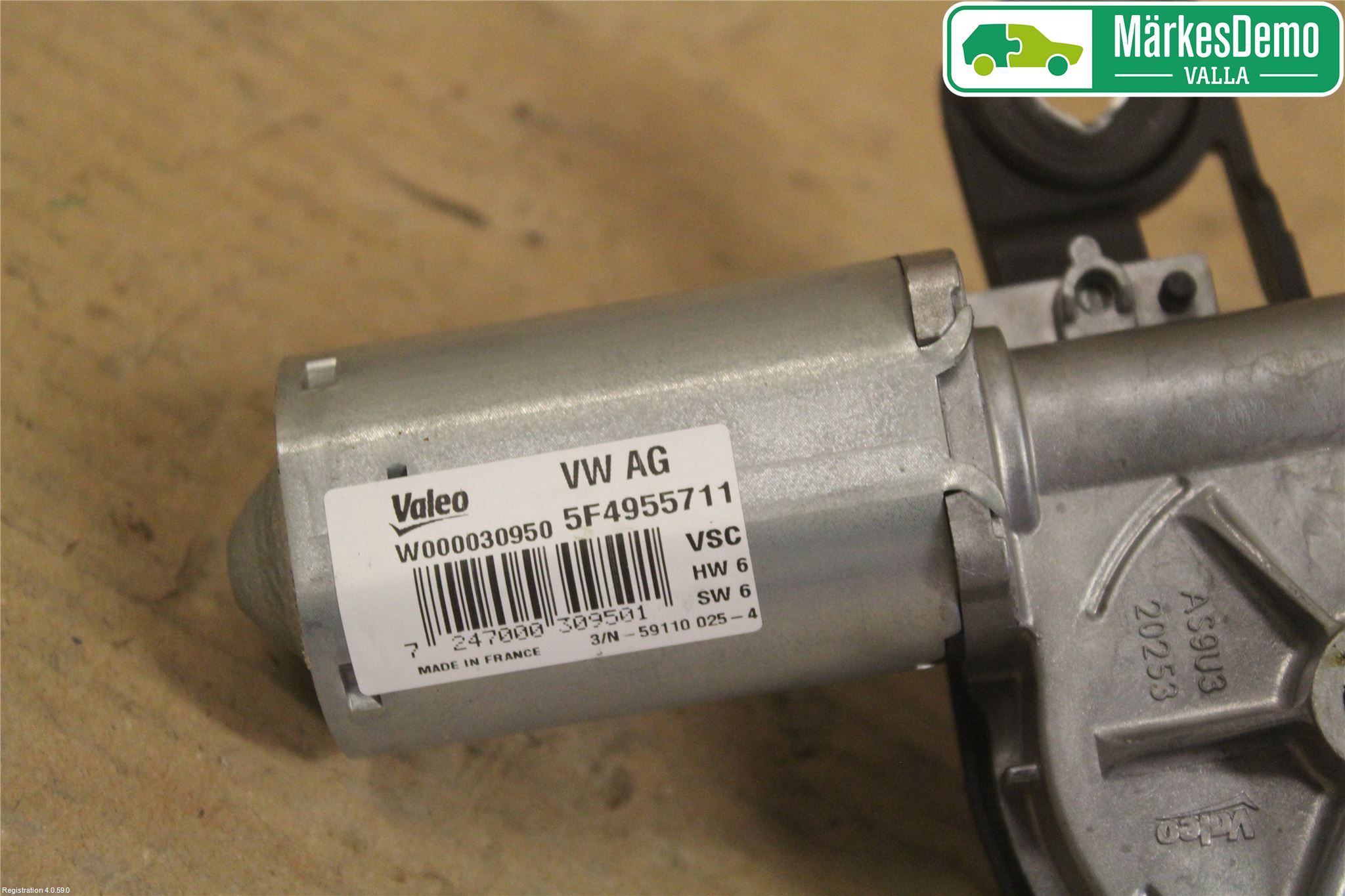 Seat LEON 13-20 Torkarmotor Baklucka