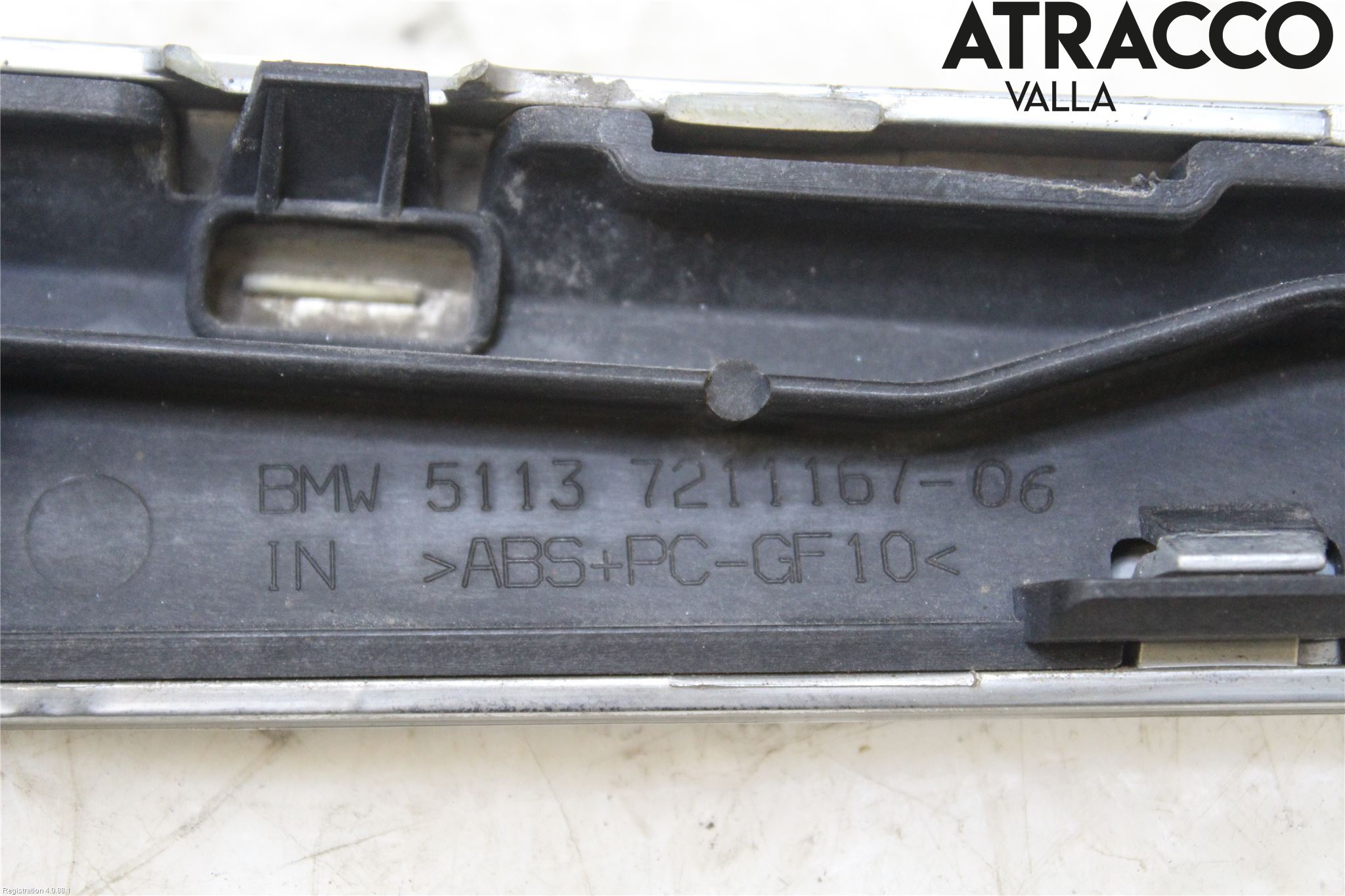 BMW 5 GT F07 09-17 Bakluckehandtag