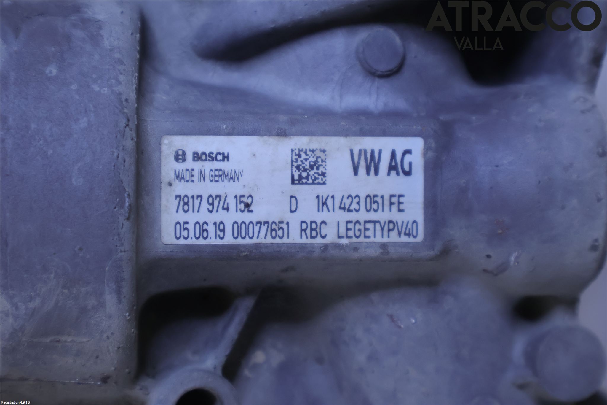Volkswagen VW CADDY 16-20 Styrväxel-Snäcka Elektrisk