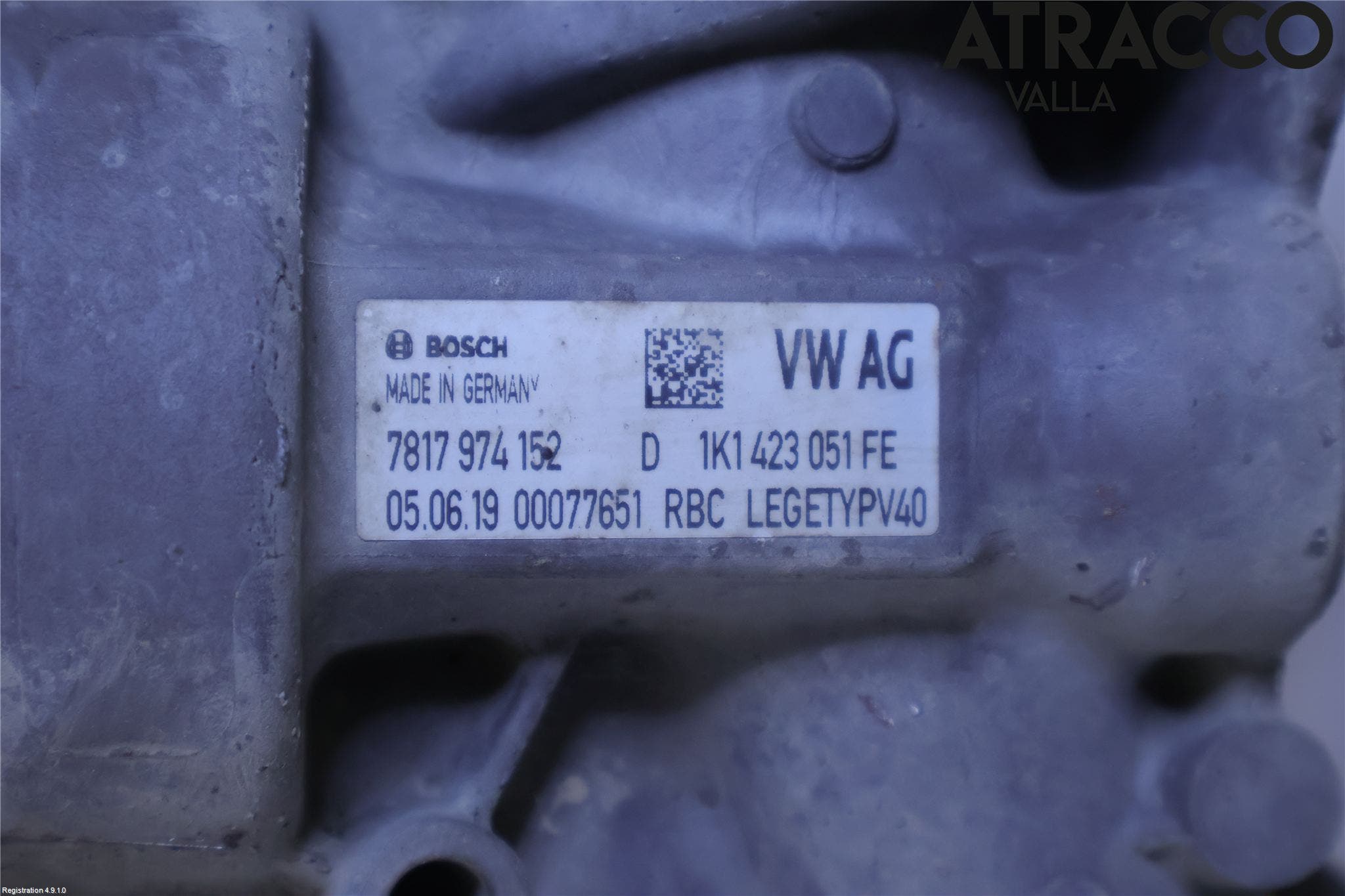 Volkswagen VW CADDY 16-20 Styrväxel-Snäcka Elektrisk
