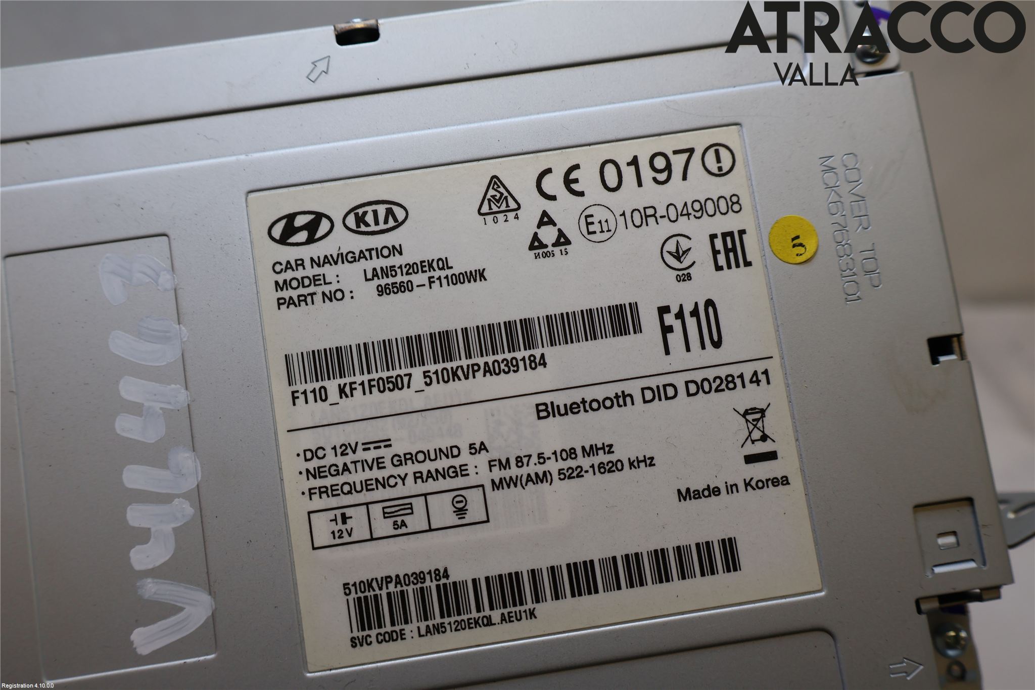 Kia SPORTAGE (QL) 16-21 Gps Navigator