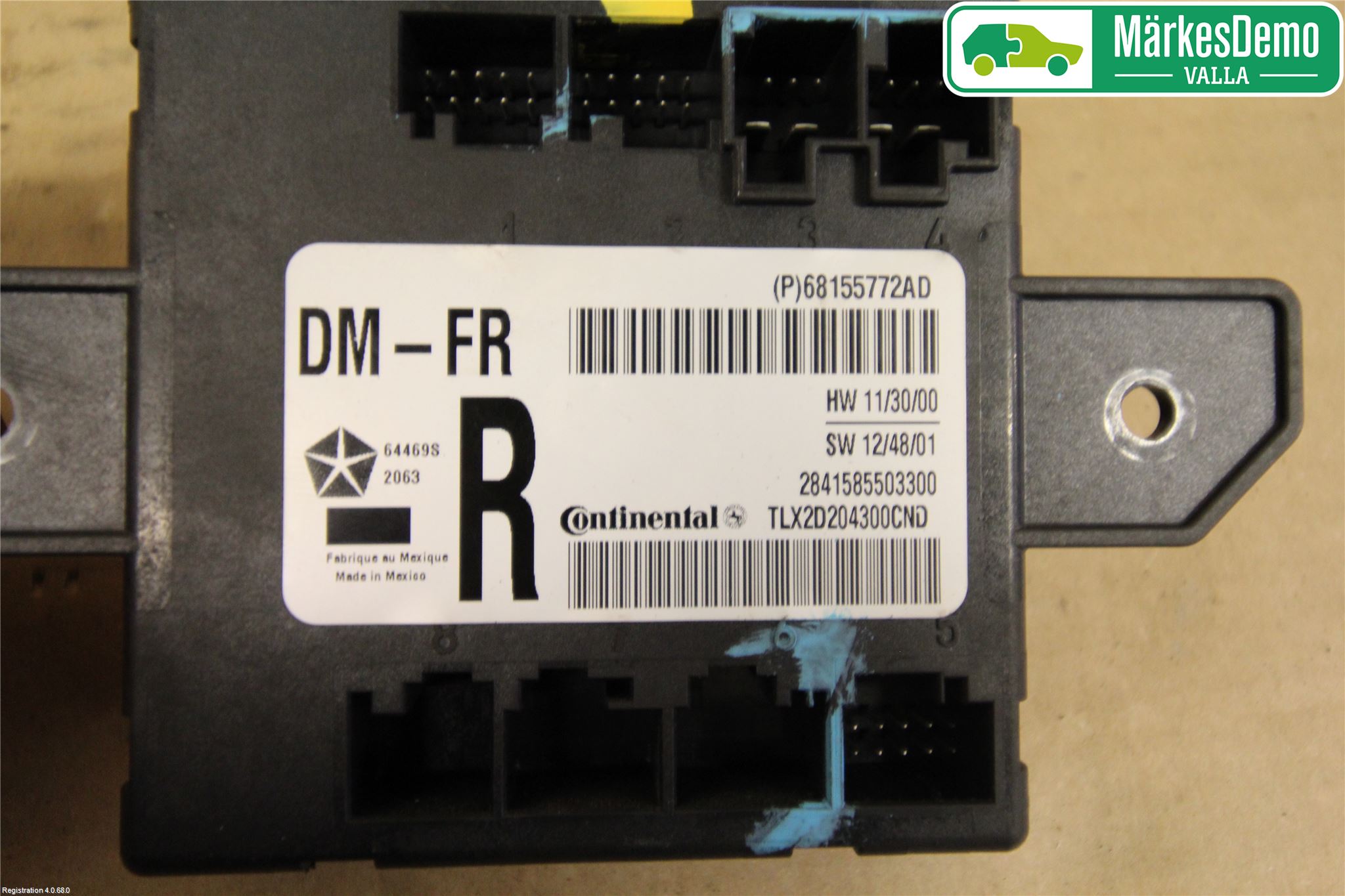 Fiat FREEMONT Styrenhet Dörr