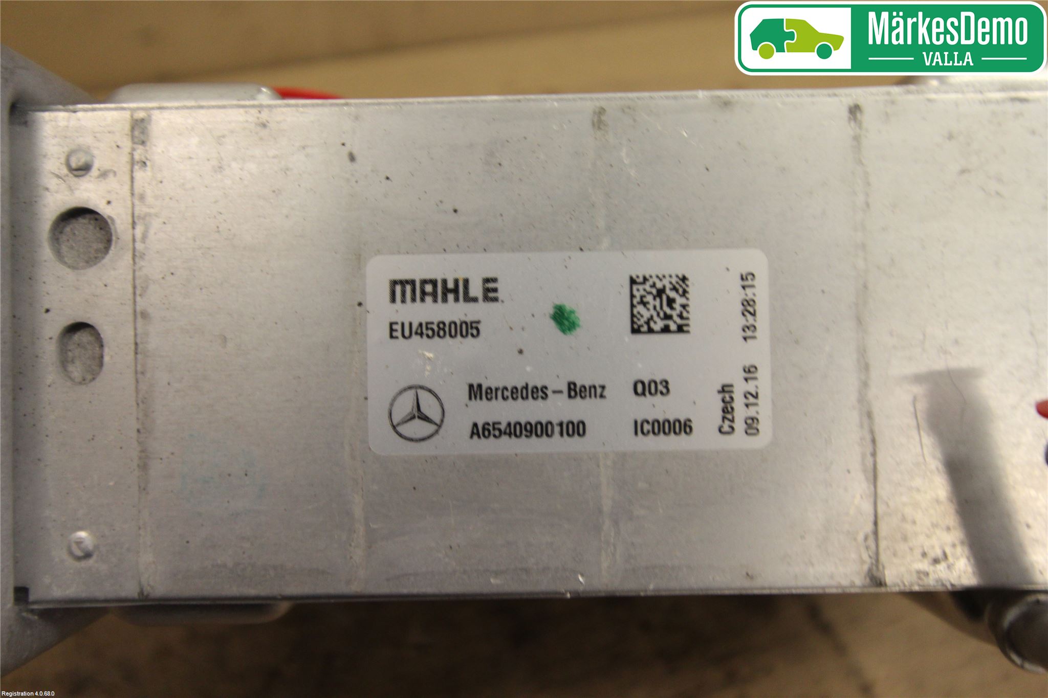 Mercedes-Benz MB GLA-KLASS (X156) 13-20 Laddluft-Intercooler Kyl