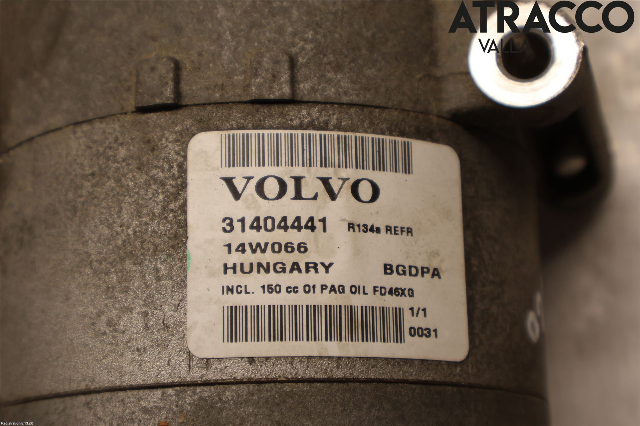 Volvo V60 14-18 Ac Kompressor
