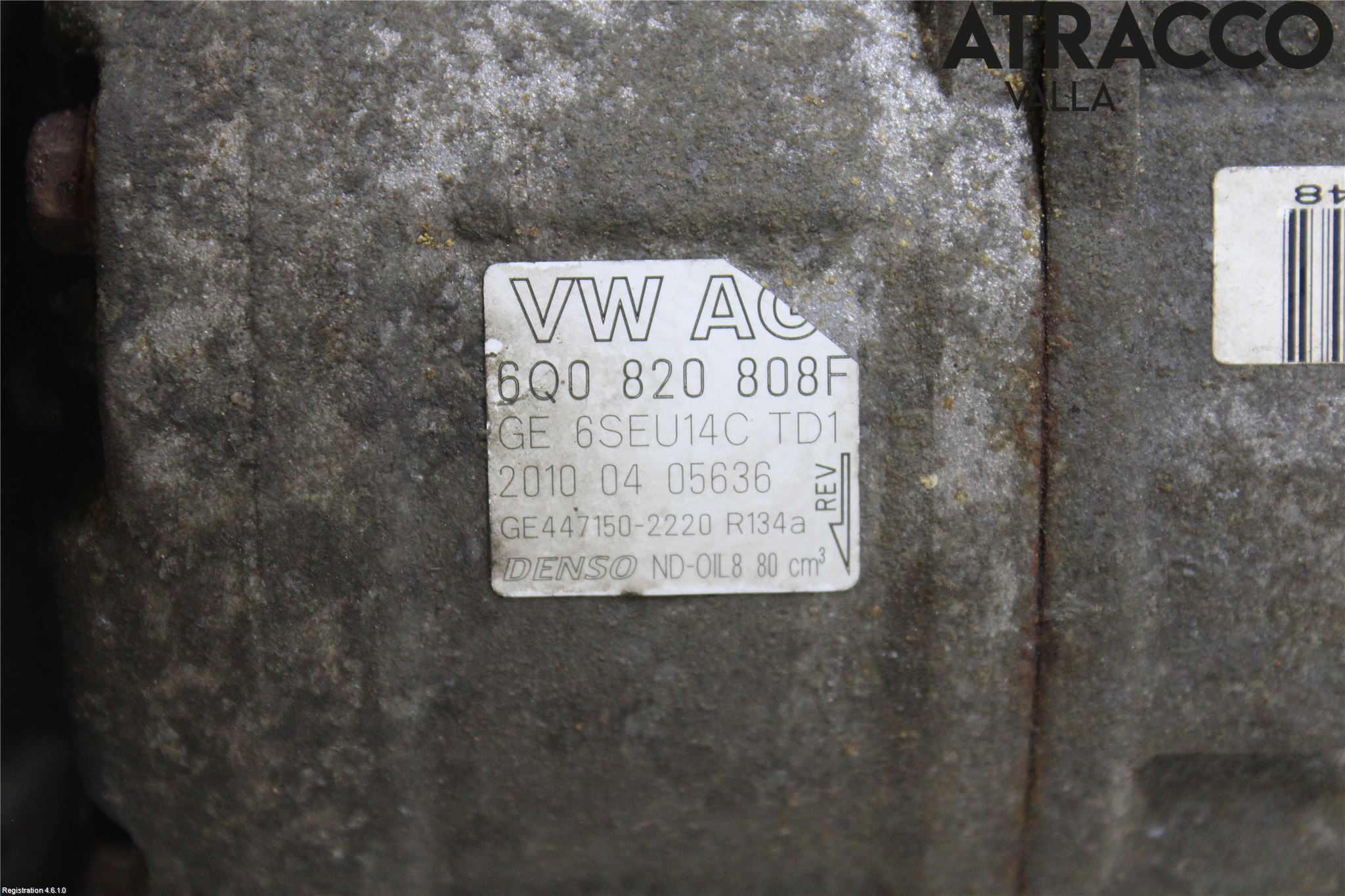 Volkswagen VW POLO 10-17 Ac Kompressor