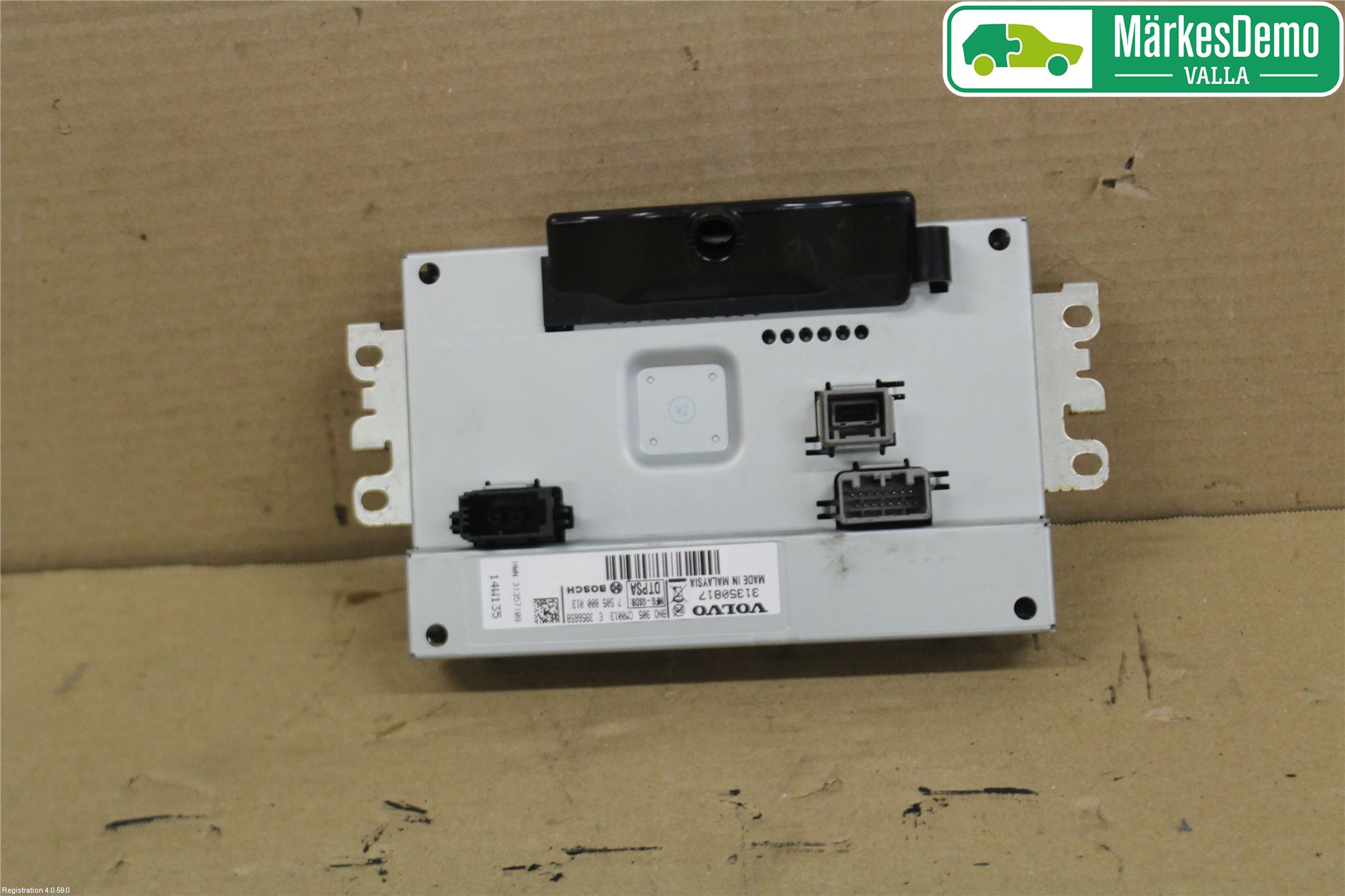 Volvo V40 12-19 Multifunktionsdisplay