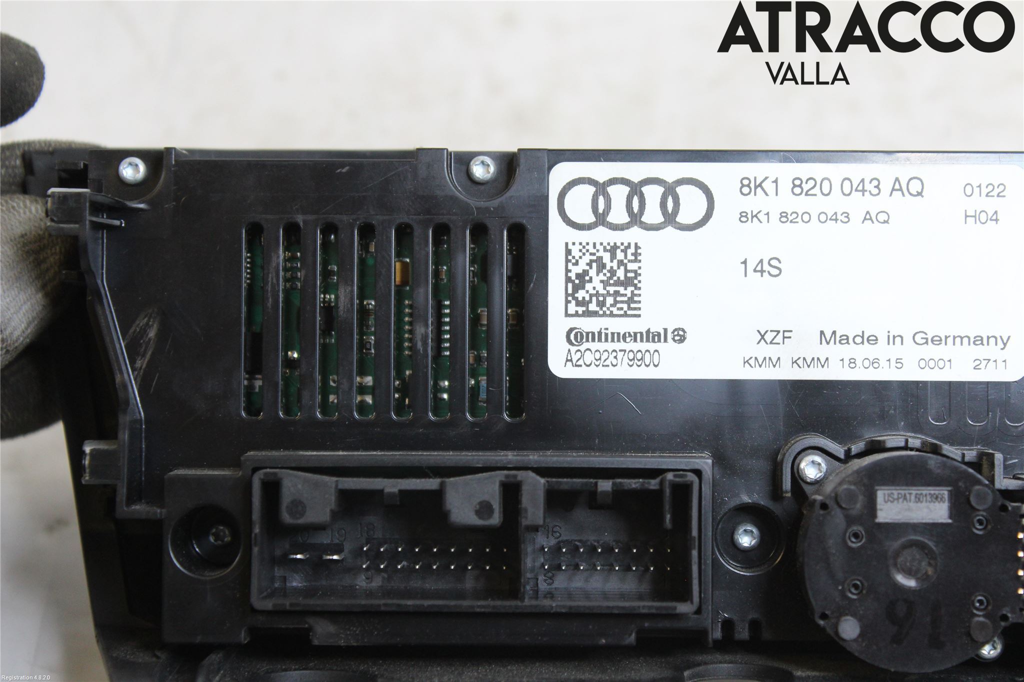 Audi A4 12-15 Ac Styrenhet Ac Manöveren