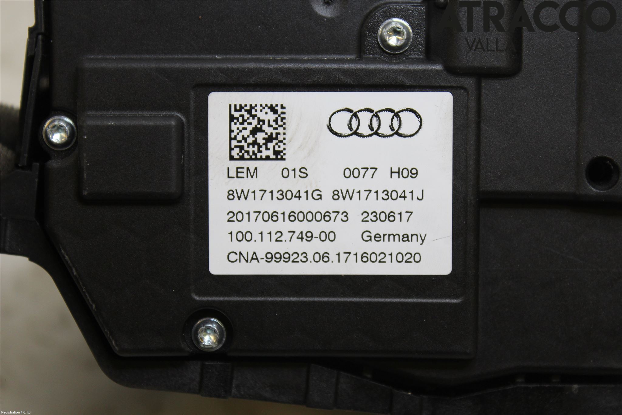 Audi A4/S4 B9 16-19 Växelspak