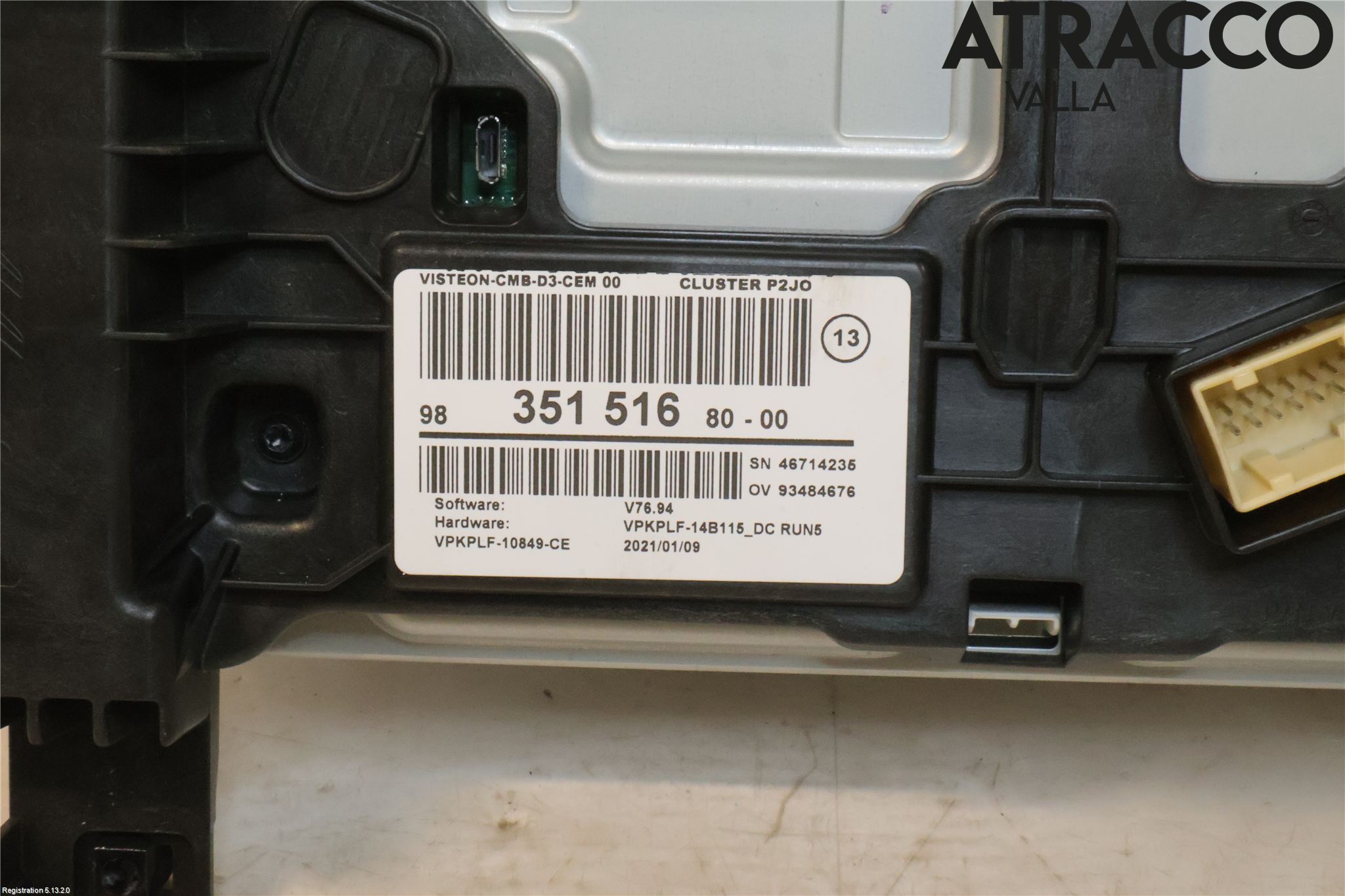 Opel CORSA F, CORSA-E 20- Instrument Komb