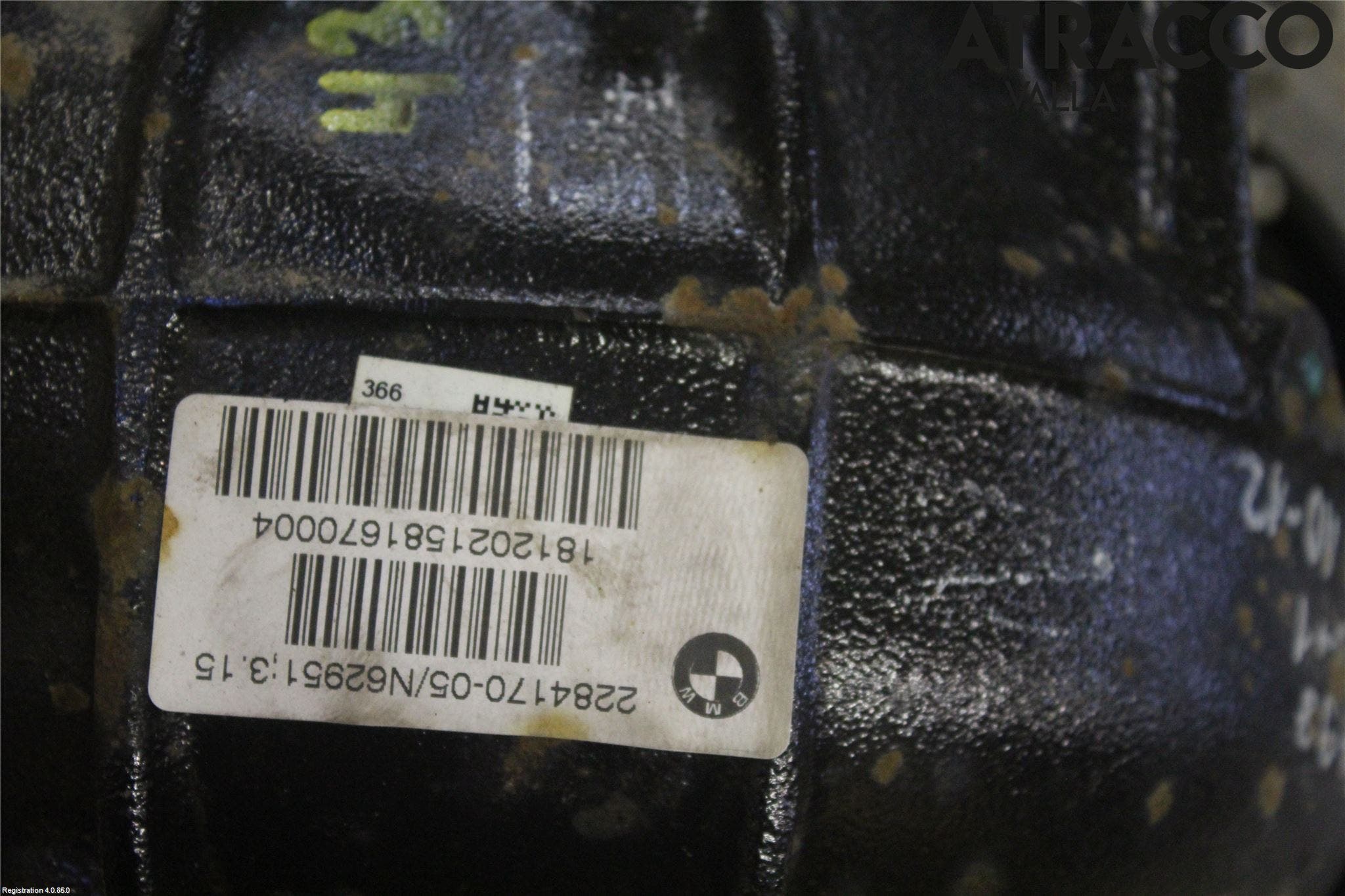 BMW 5 F10/F11/F18 09-17 Bakväxel-Diff