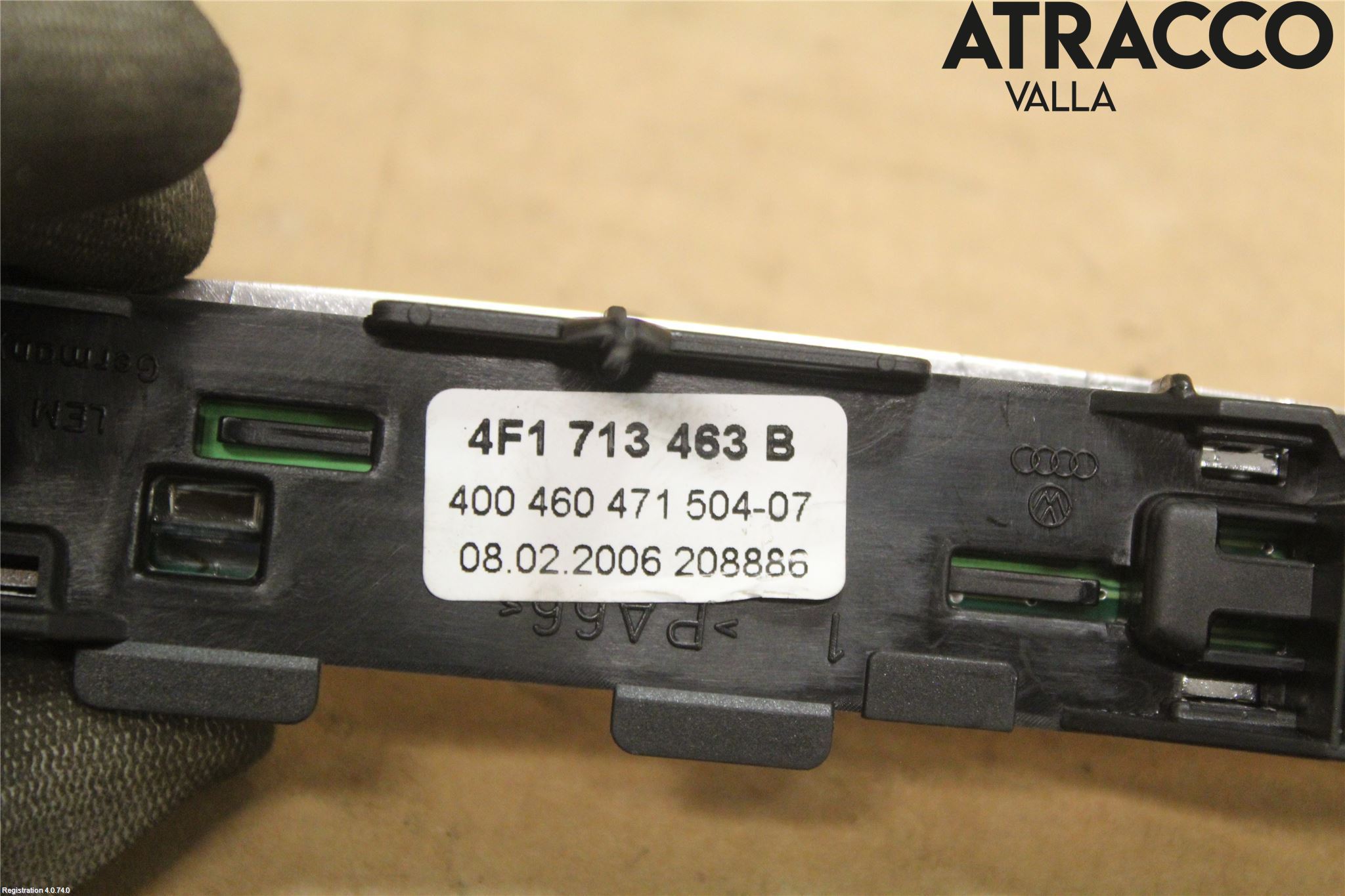 Audi A6/S6     05-11 Kontrolldisplay