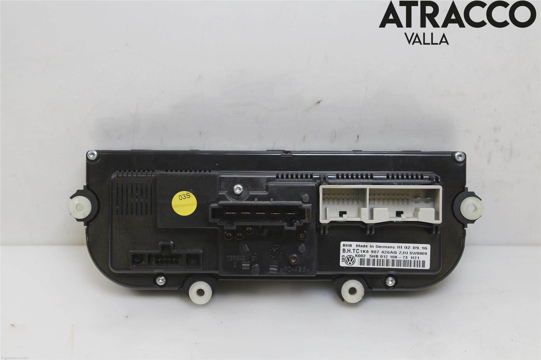 Volkswagen VW CADDY 16-20 Ac Styrenhet Ac Manöveren