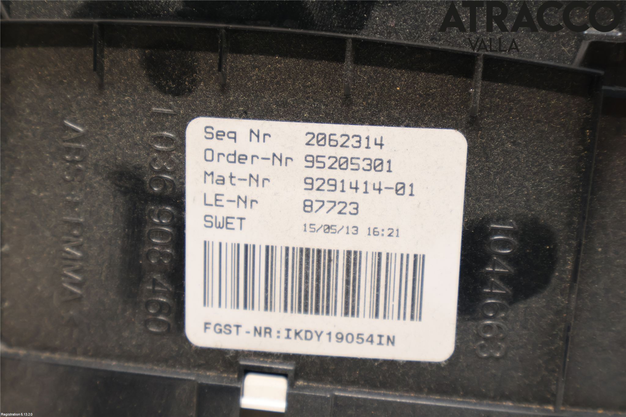 BMW 5 F10/F11/F18 09-17 Instrument Komb