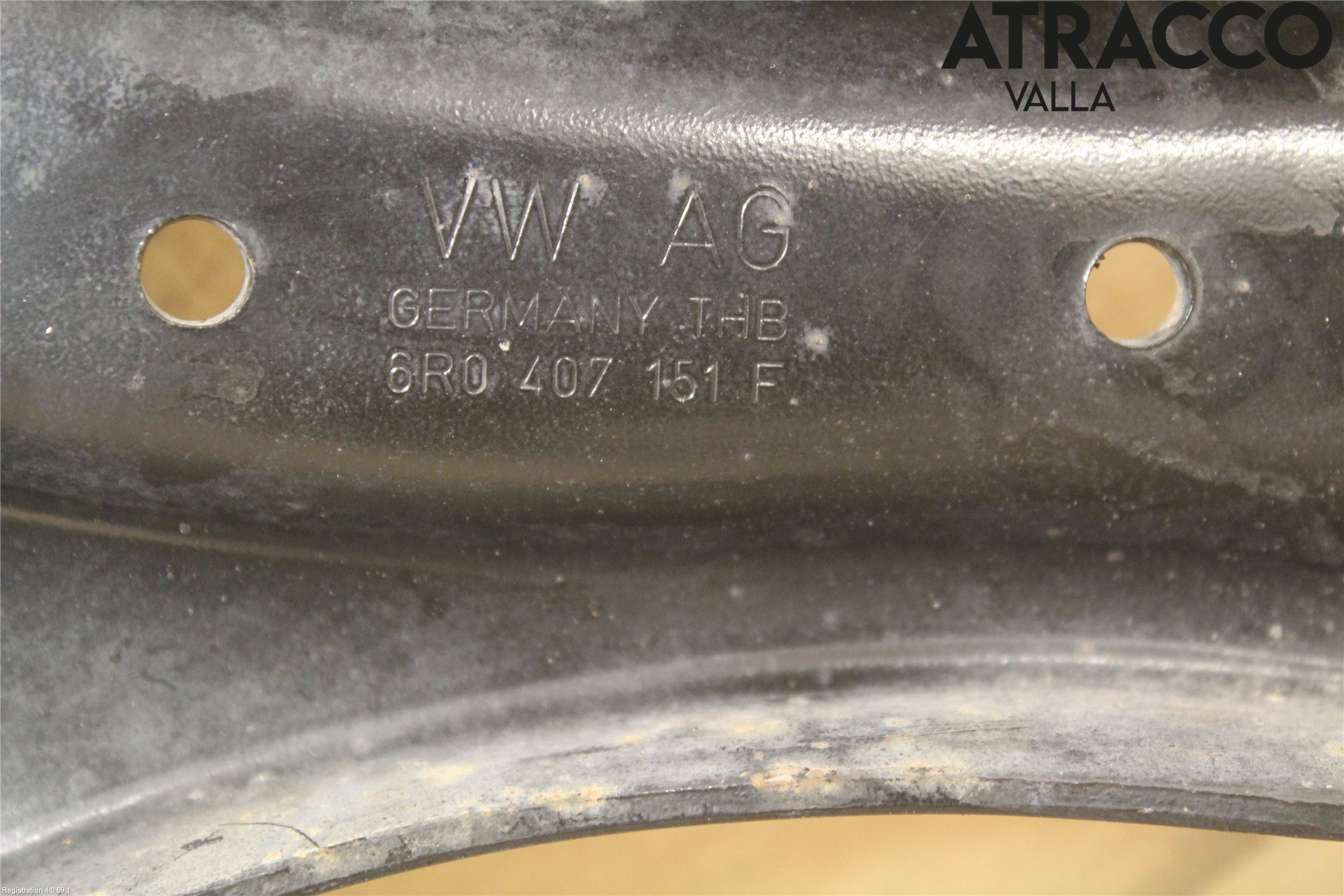 Volkswagen VW POLO 10-17 Bärarm Fram Undre Vä