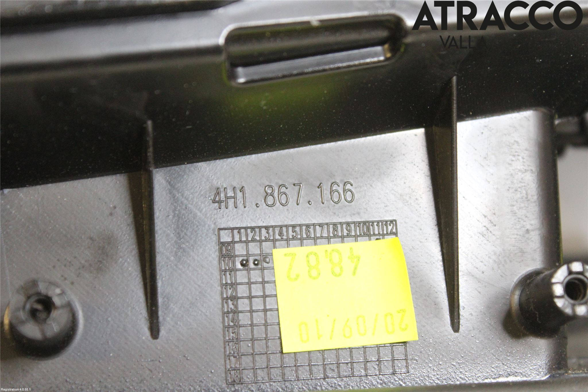 Audi A8/S8 4H 10-17 Inredning Armstöd