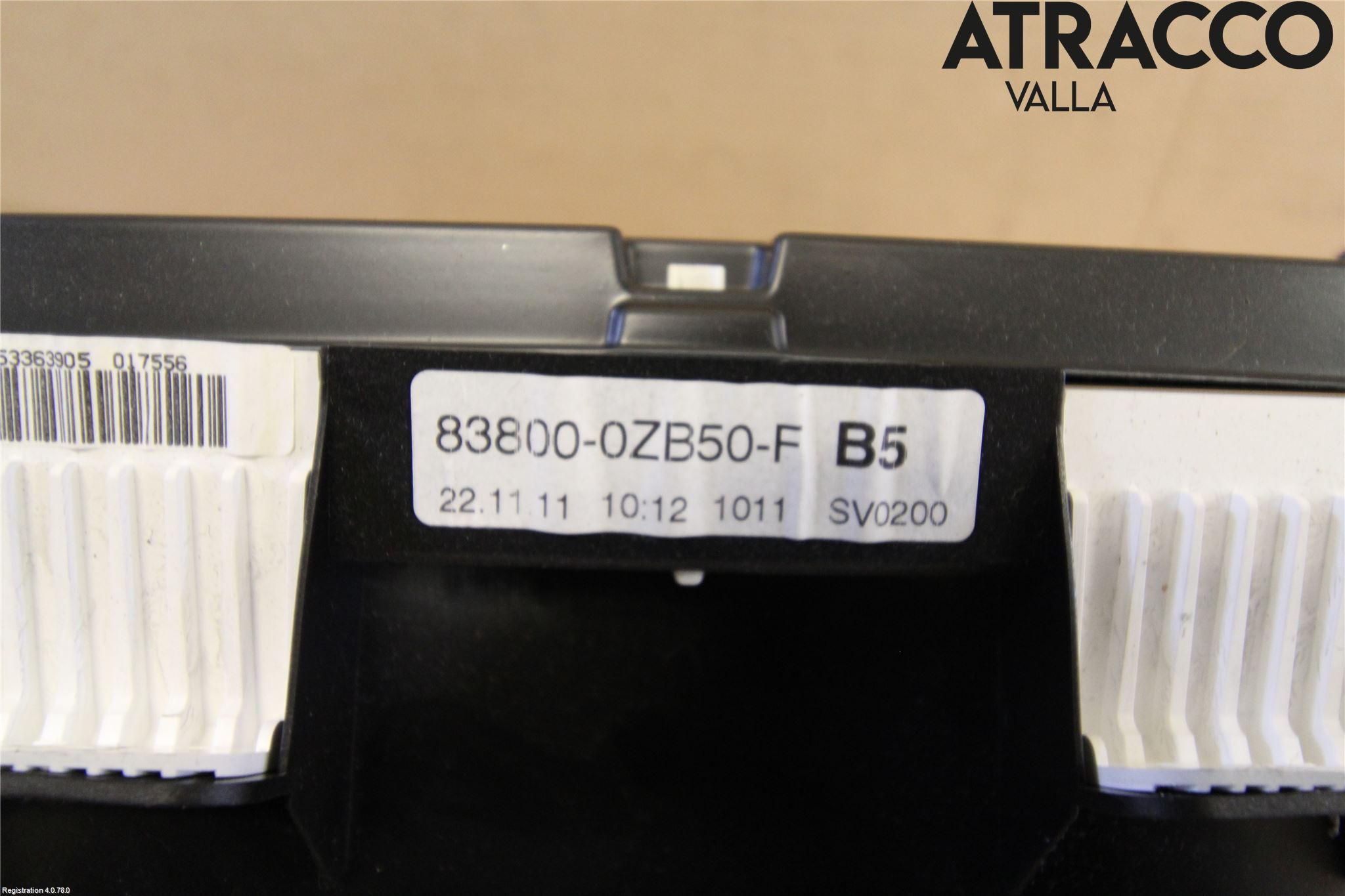 Toyota AURIS 10-12 Instrument Komb