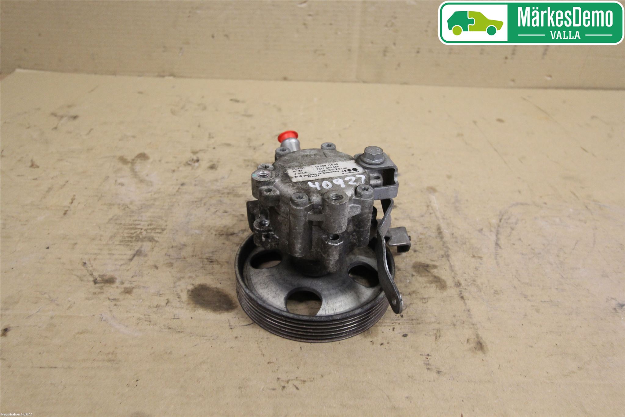Peugeot EXPERT 07-14 Styrservopump