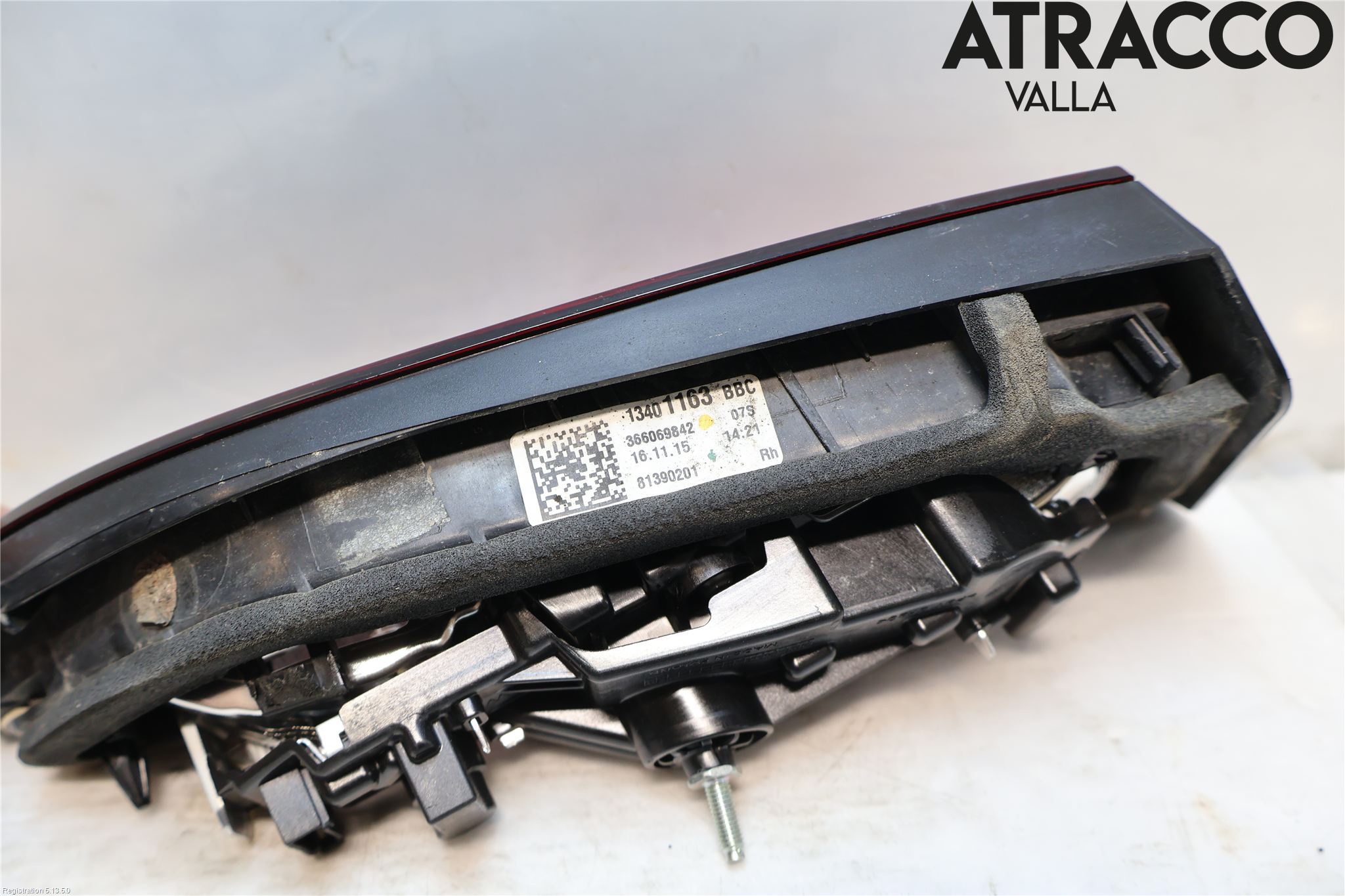 Opel ASTRA K 16-22 Bakljus Lucka Hö