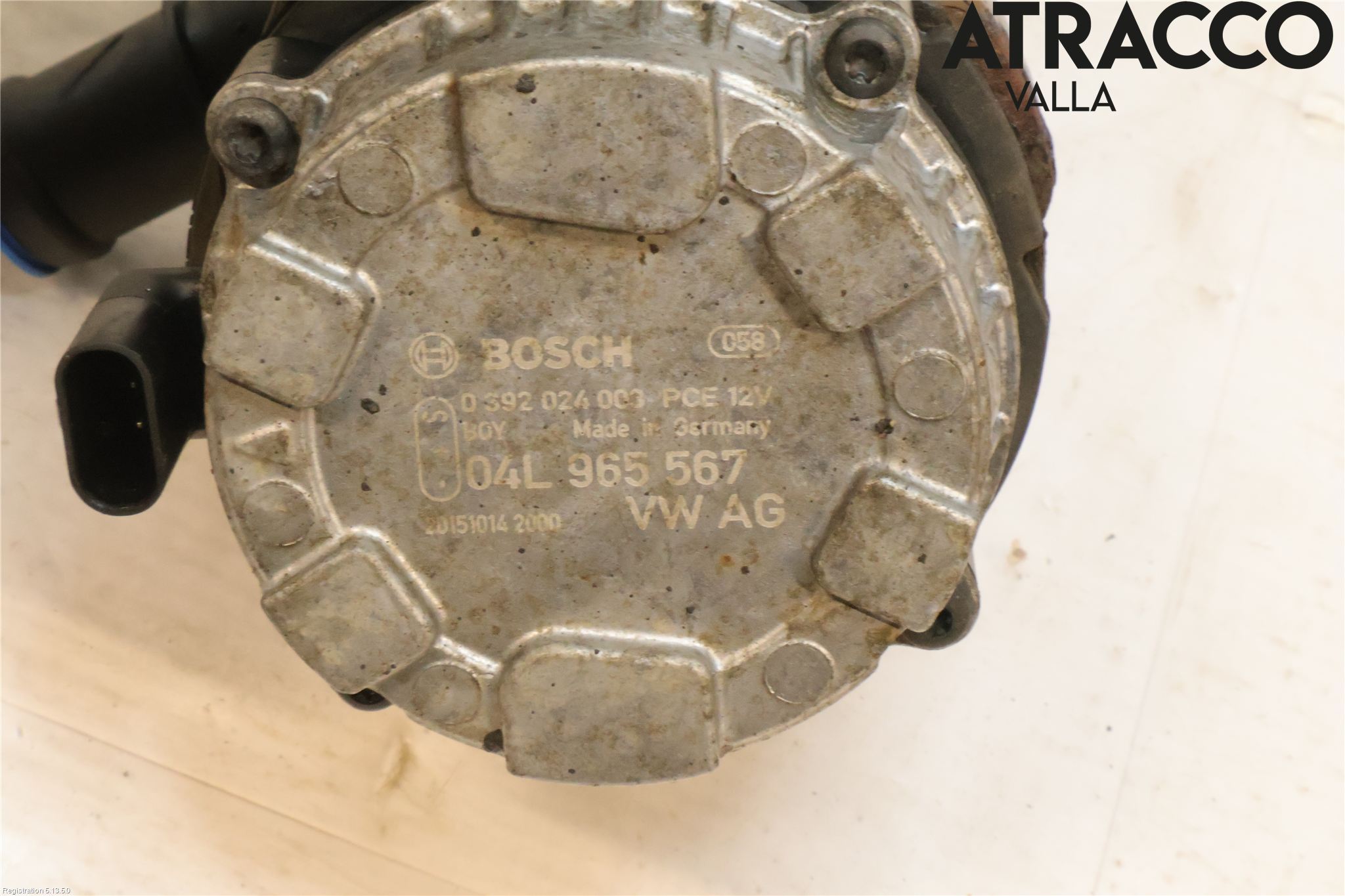 Volkswagen VW PASSAT 15-19 Värme Cirkulationspump