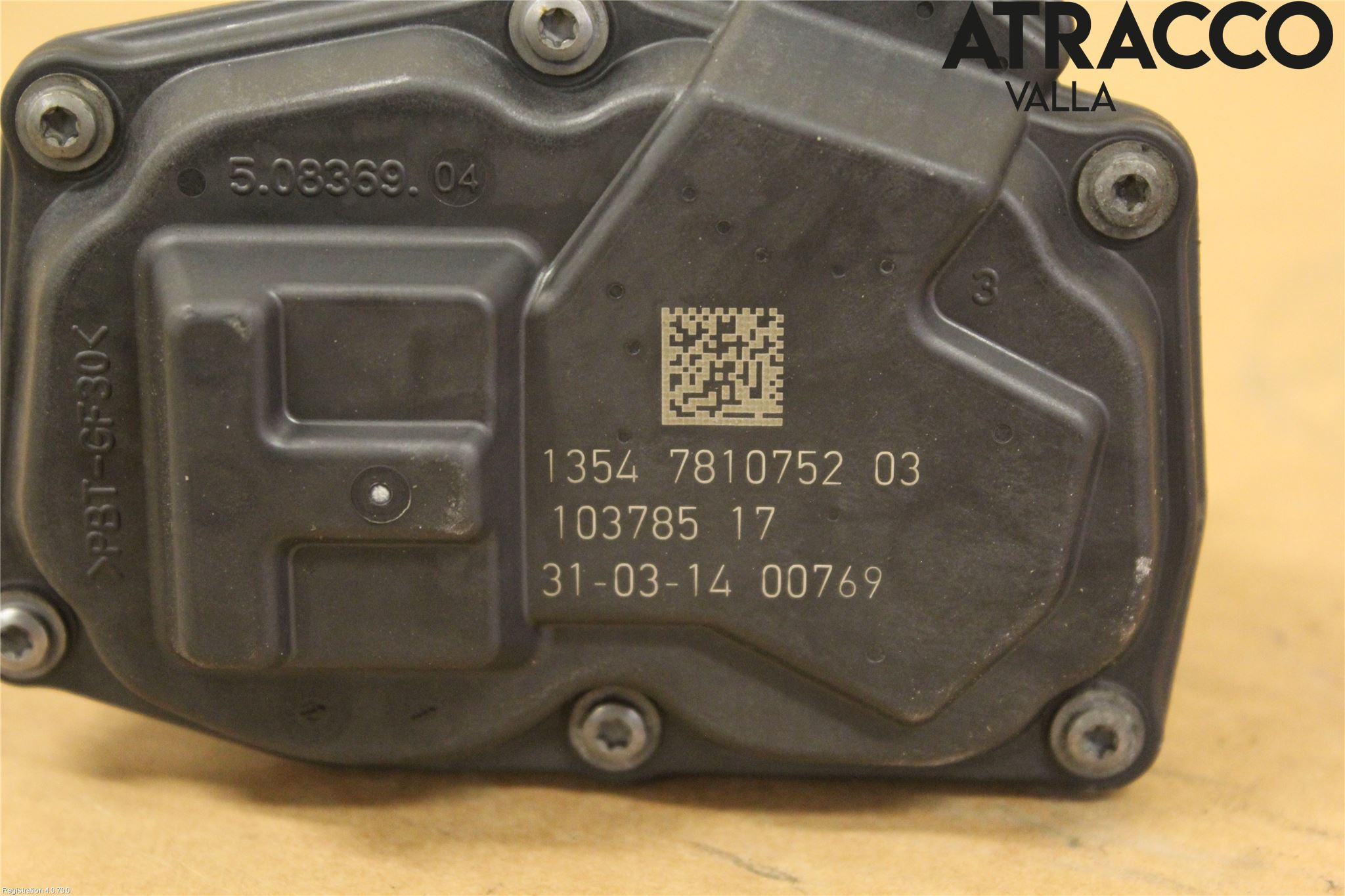 BMW 3 F30/F31/F80 12-19 Injspjällhus