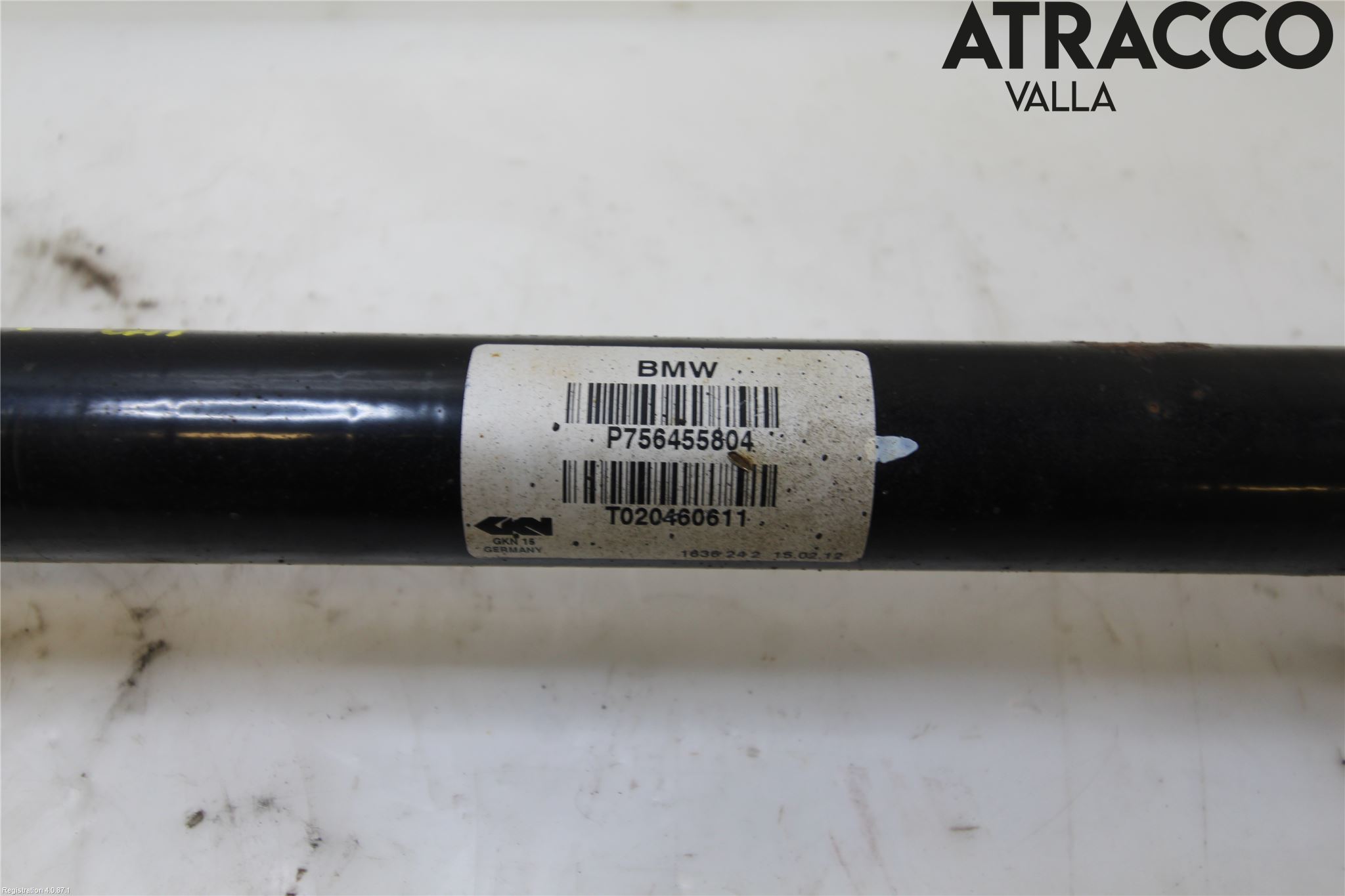 BMW X6 E71/E72   08-14 Drivaxel Bak Höger