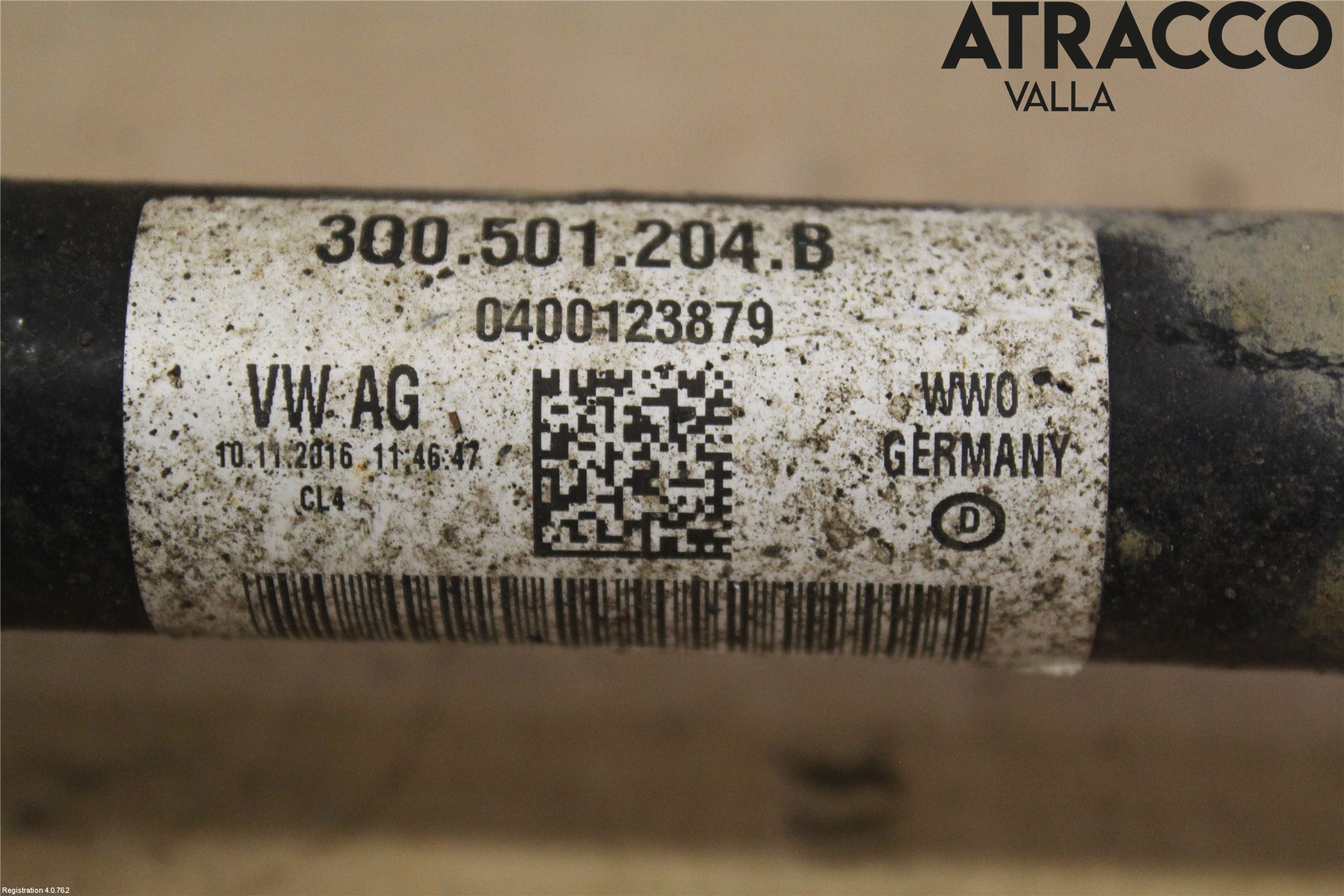 Volkswagen VW TIGUAN 16-24 Drivaxel Bak Höger