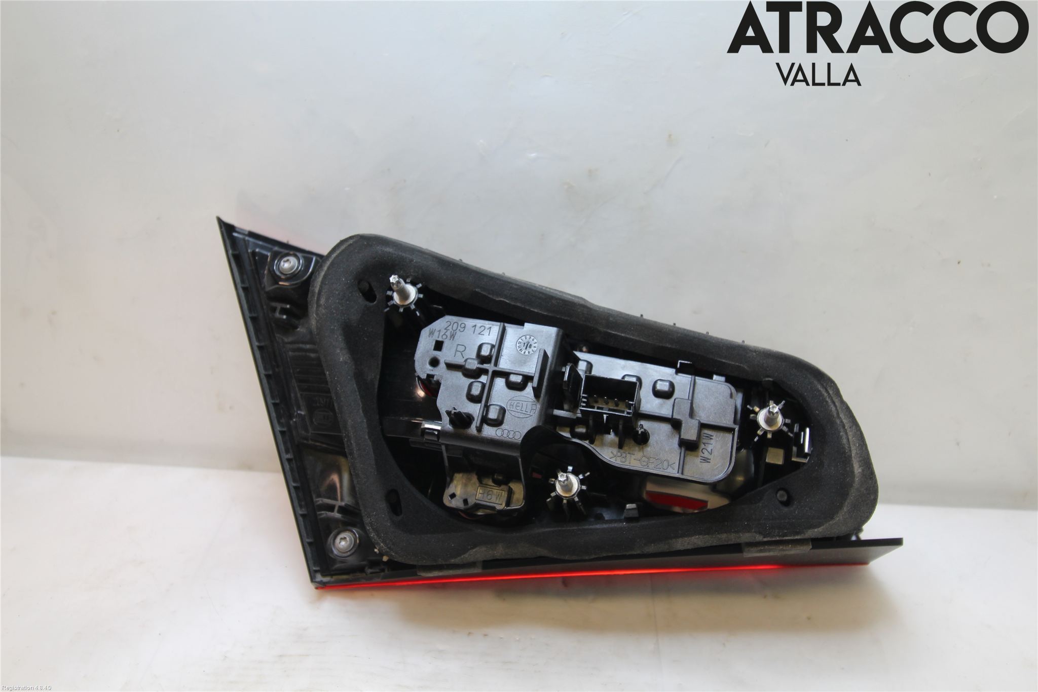 Audi A3/S3 8V 13-20 Bakljus Lucka Hö