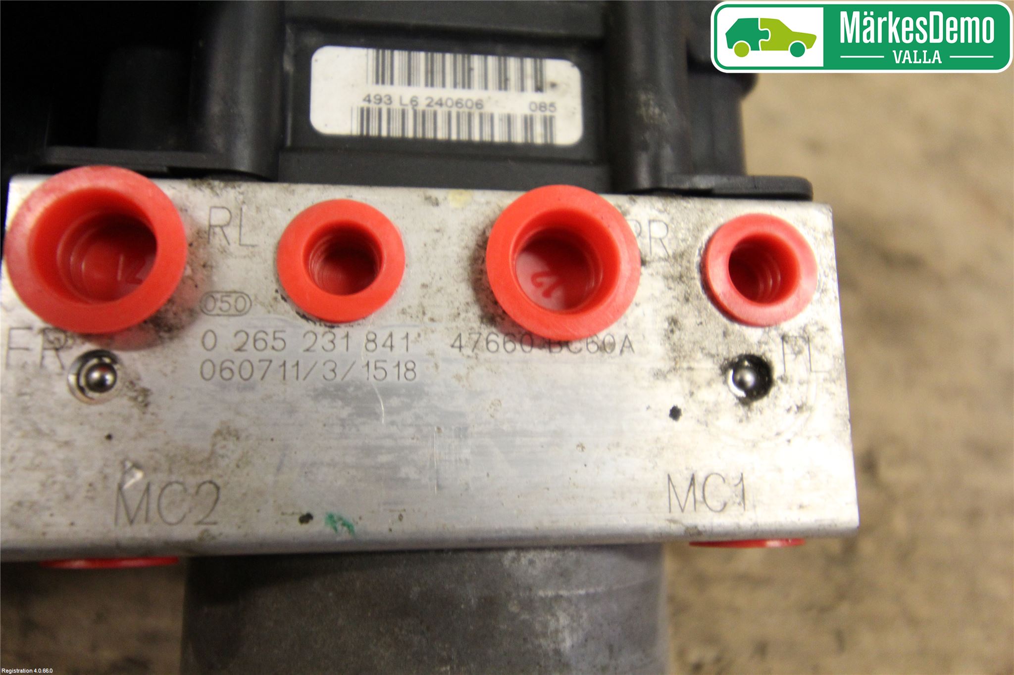 Nissan MICRA 03-07 Abs Hydraulaggregat