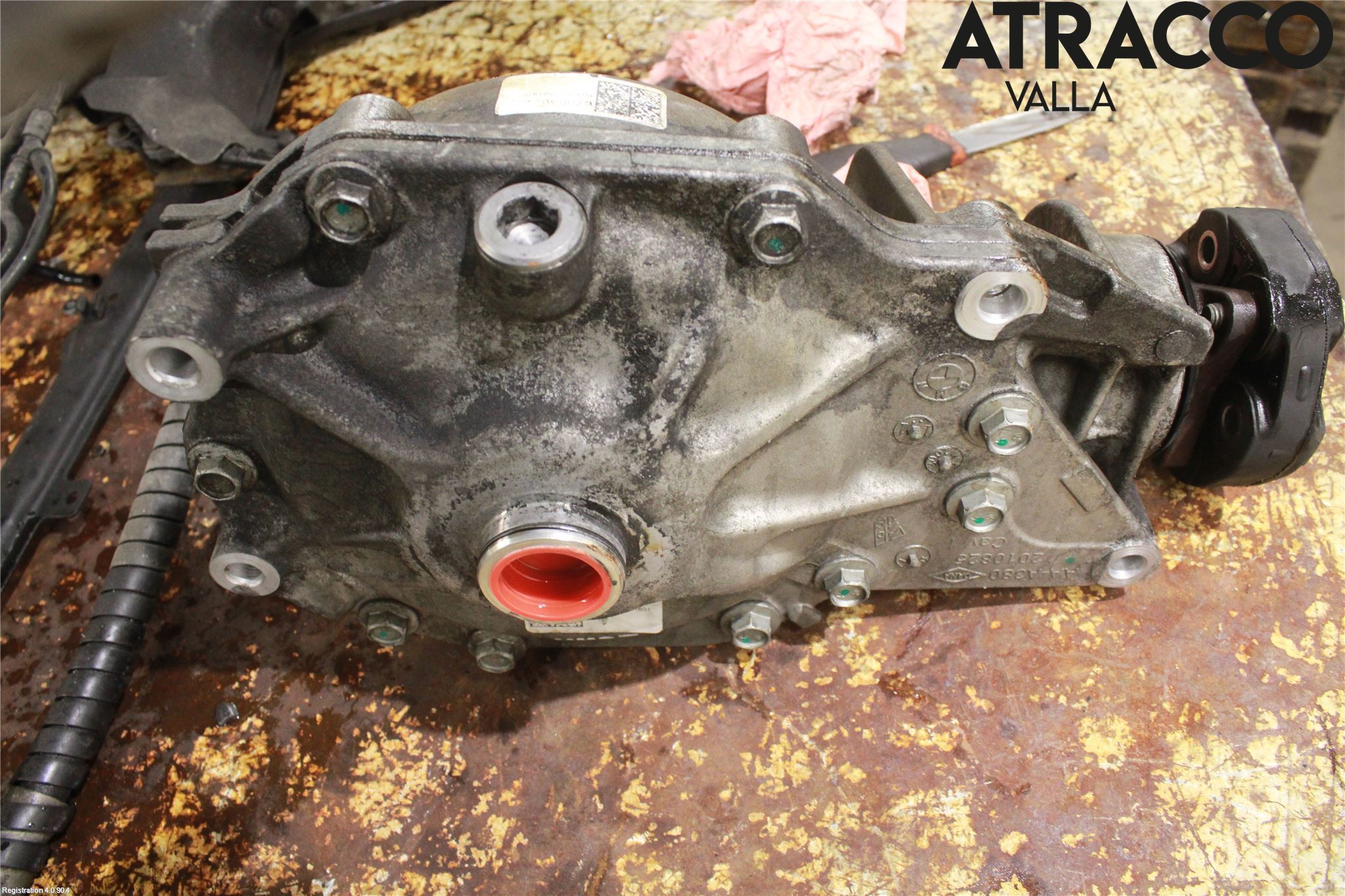 BMW X6 E71/E72   08-14 Framvagn Diffrential